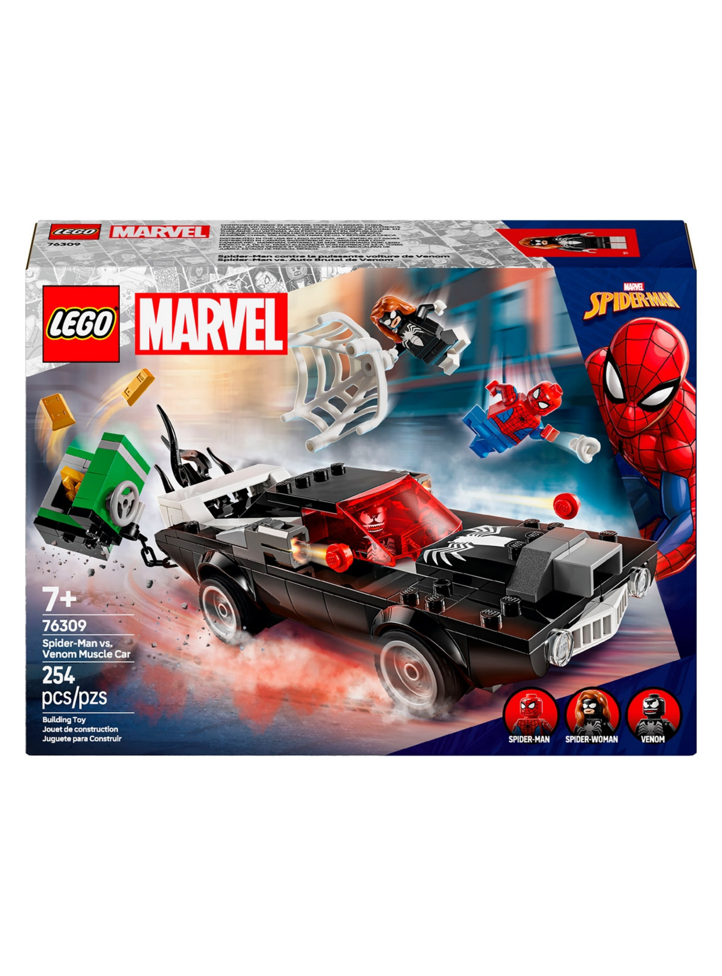 Spider-Man Vs. Coche Brutal De Venom Lego Super Heroes-2