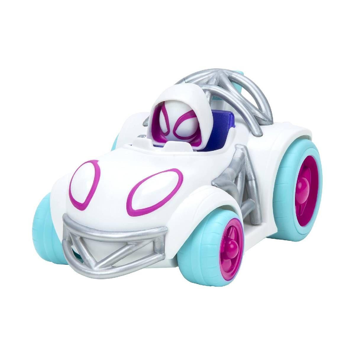 Pull Back Vehicle Webbed Wheelies Ghost Spidey-5