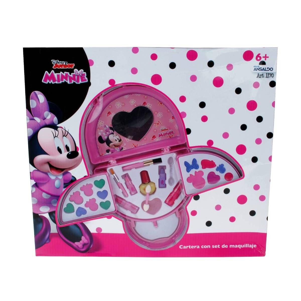 Set cosméticos Minnie cartera maquillaje no tóxico-2