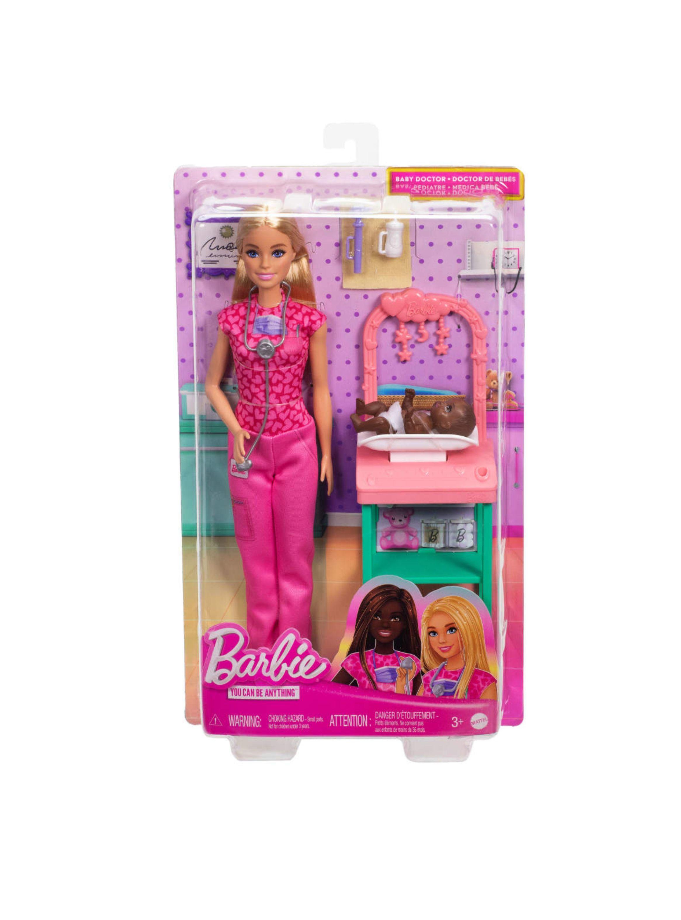 BARBIE PROFESIONES SORPRESA - DOCTORA DE BEBÉS-2