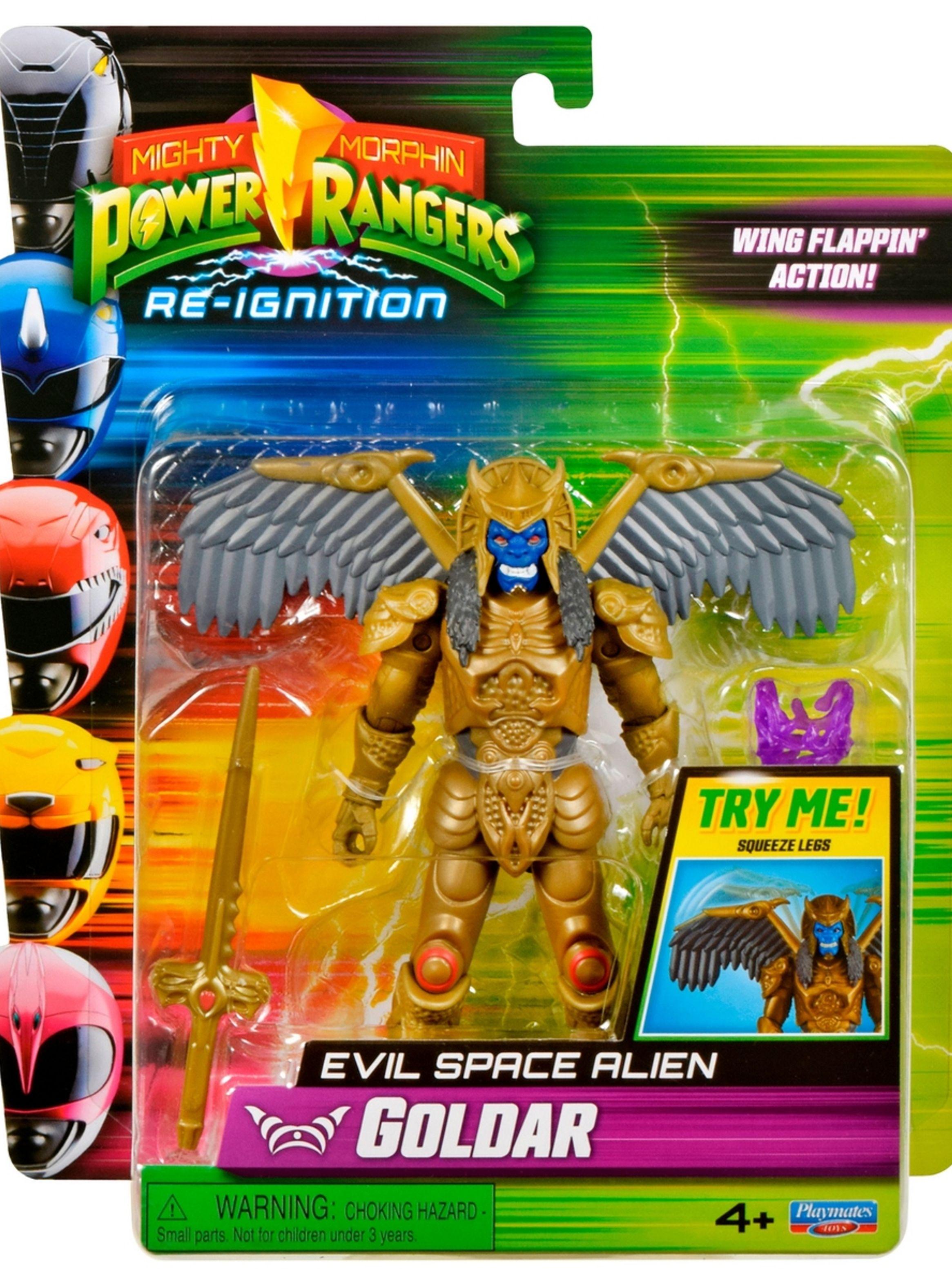 Power Rangers Figura Gira Cabeza - Goldar-2