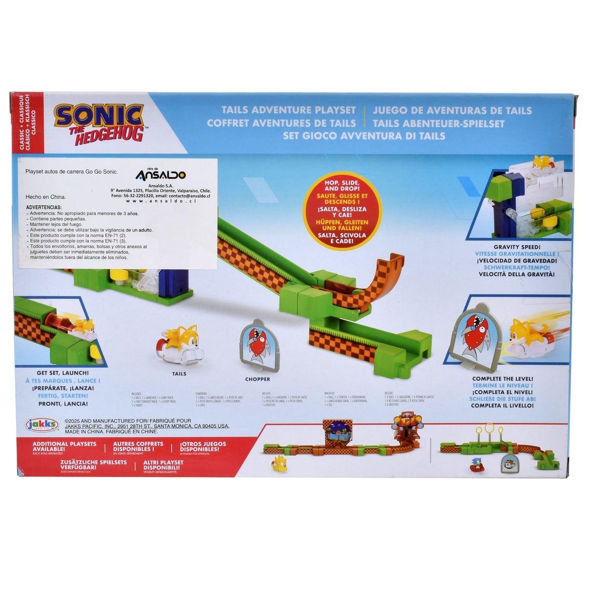 PLAYSET AUTOS DE CARRERA GO GO SONIC -TAILS-3