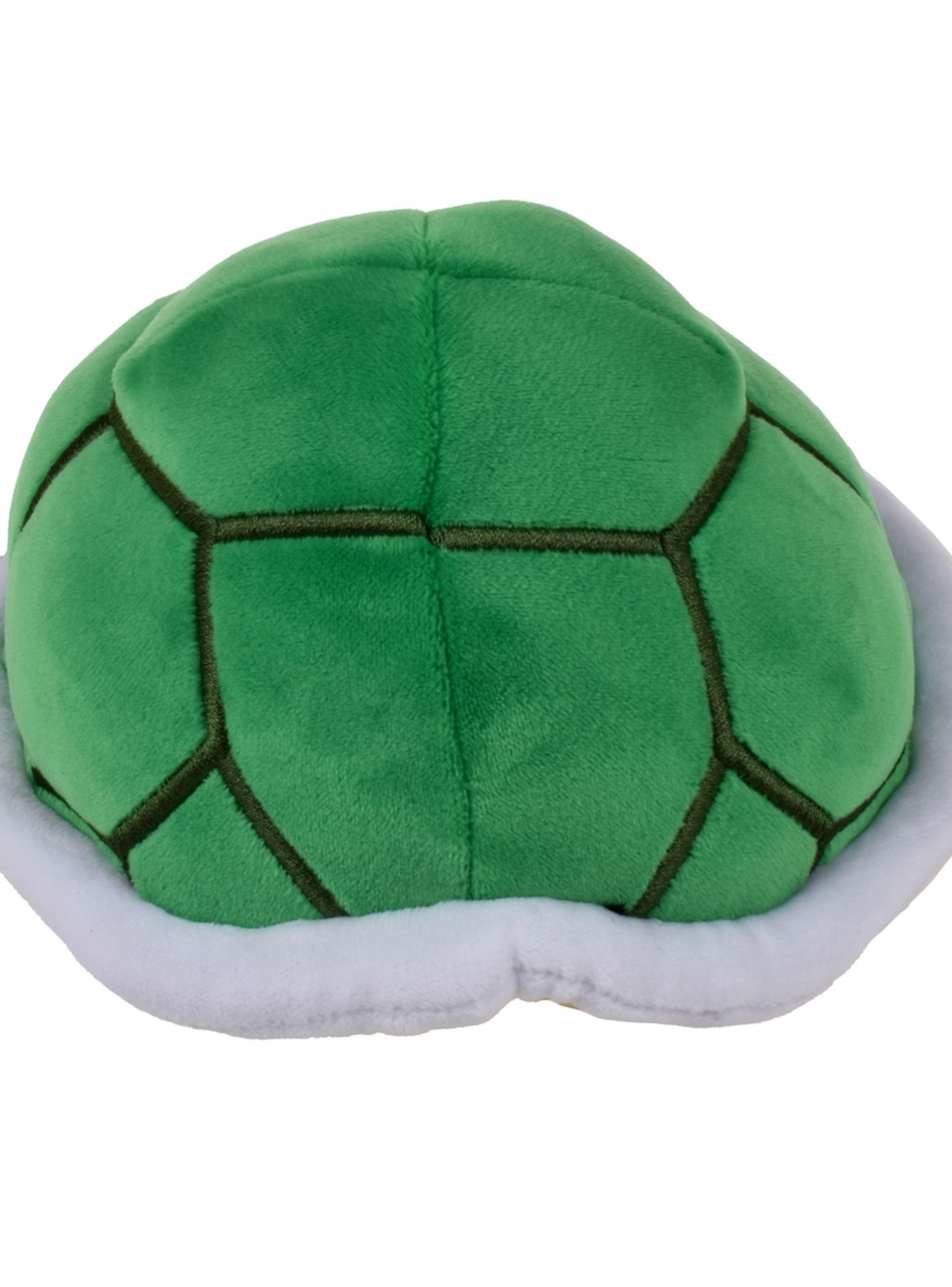 Peluche con sonido super mario de nintendo - caparazón verde-2
