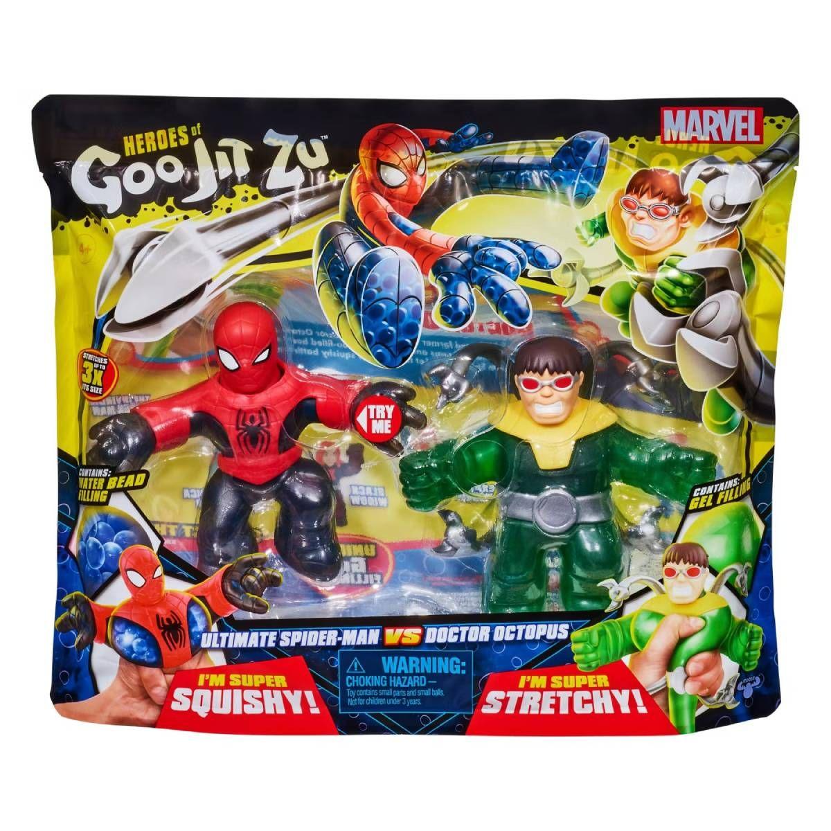 Goo Jit Zu Marvel Versus Pack Spider Man Vs Doctor Octopus-4