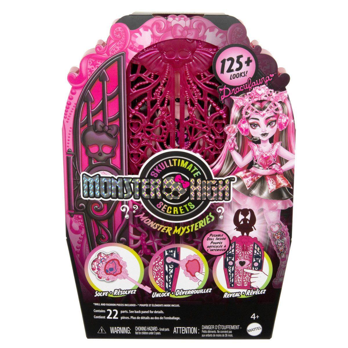 MONSTER HIGH MUÑECA SKULLTIMATE SERIES MISTERIOS DRACULAURA-1