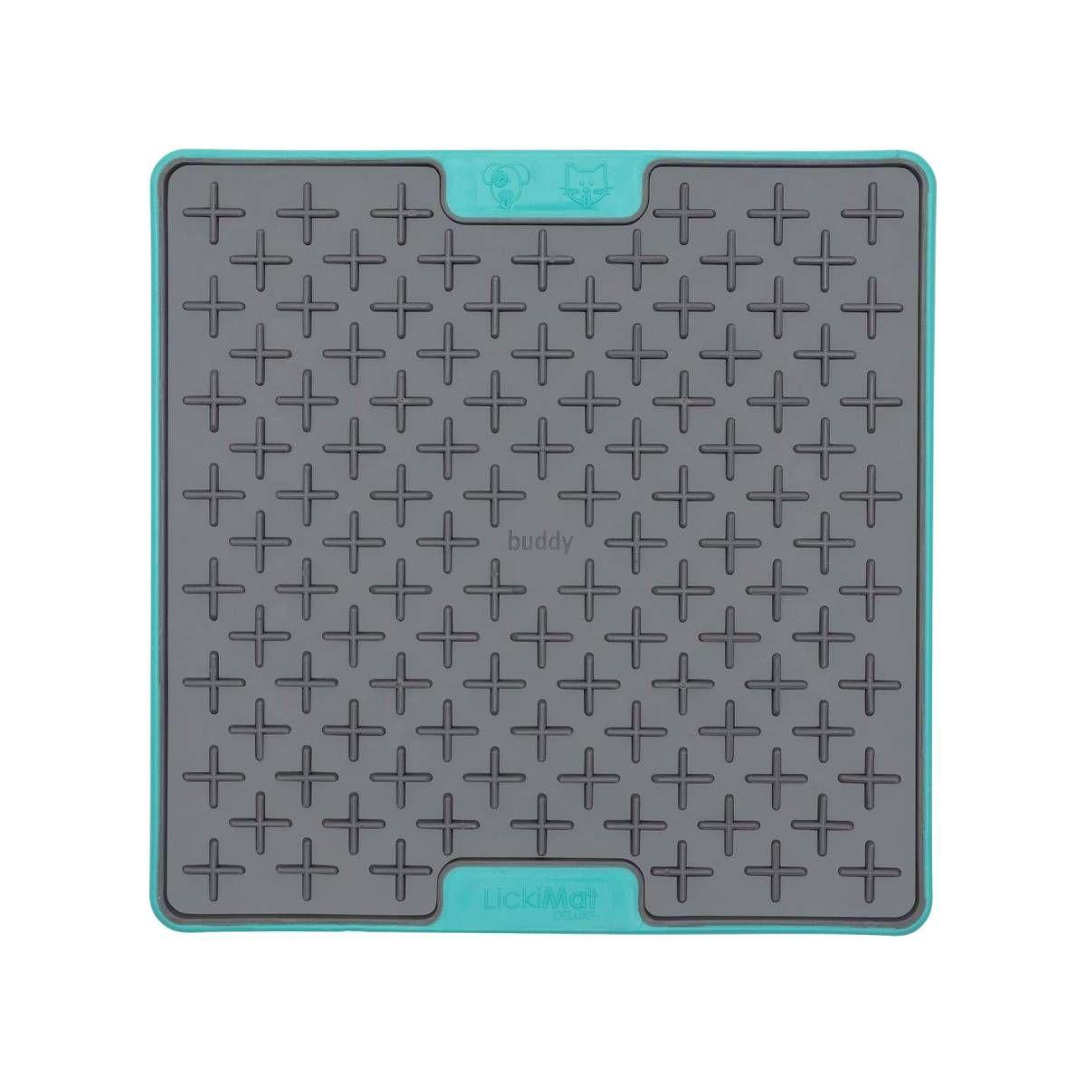 Lickimat Buddy Duro Turquesa Para Perros-4