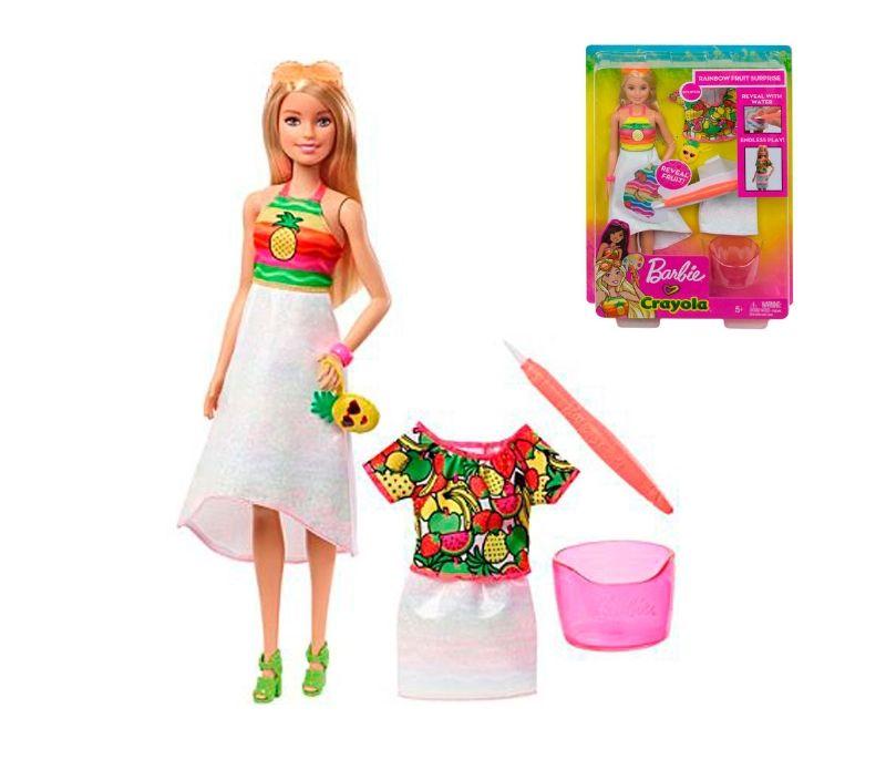 Barbie Crayola Sorpresa De Frutas-0