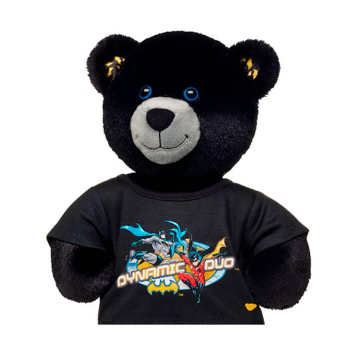 Polera Build a Bear Batman estampado negro y amarillo-2