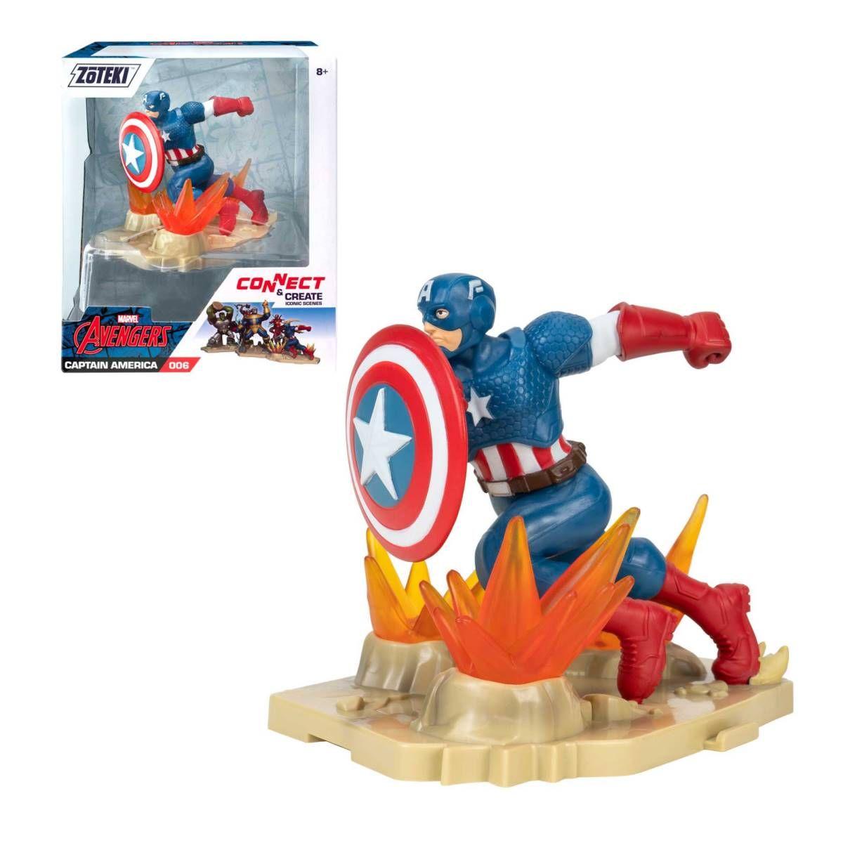 Zoteki Figura Avengers Capitan America Intek-0