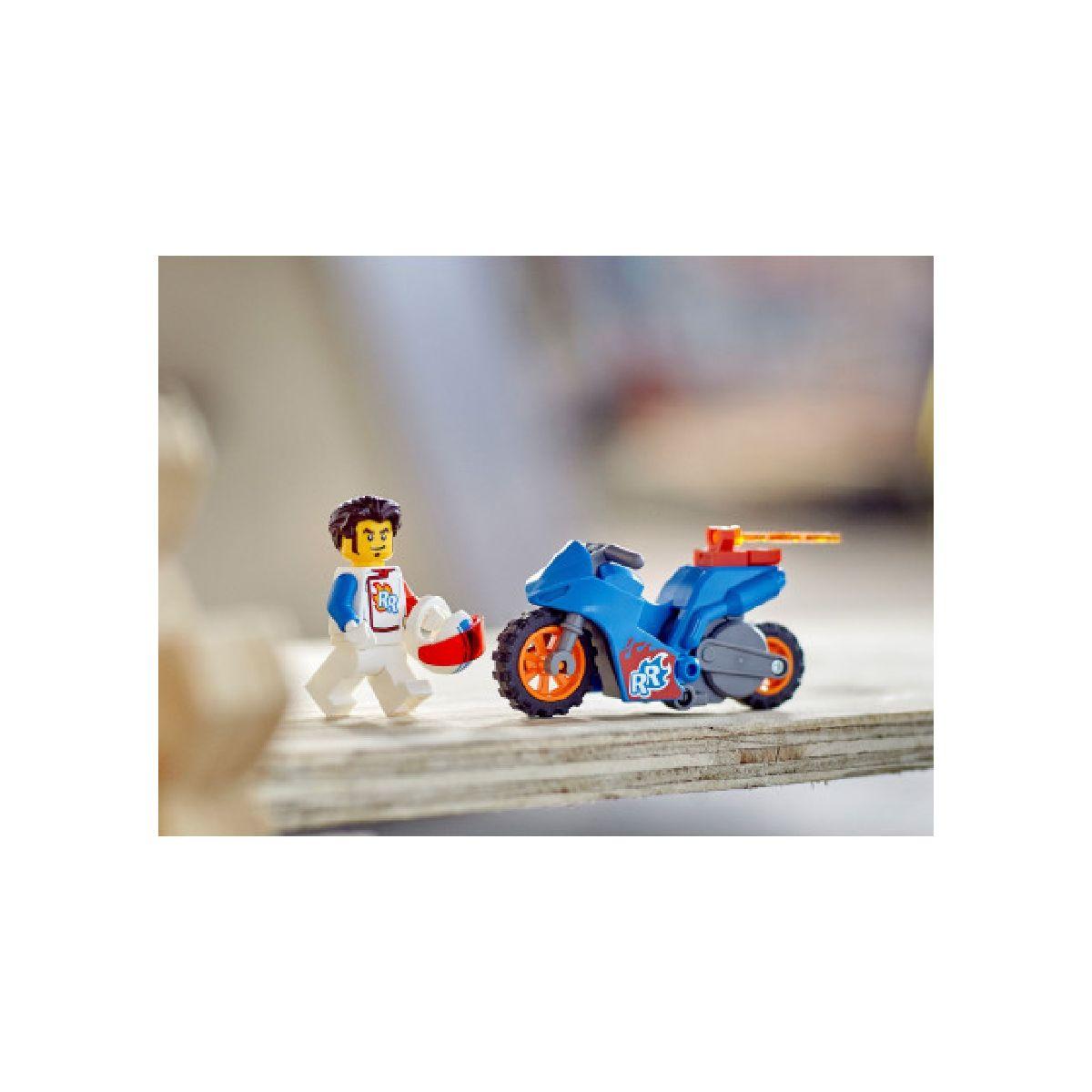 Moto Acrobática Cohete Lego City-2