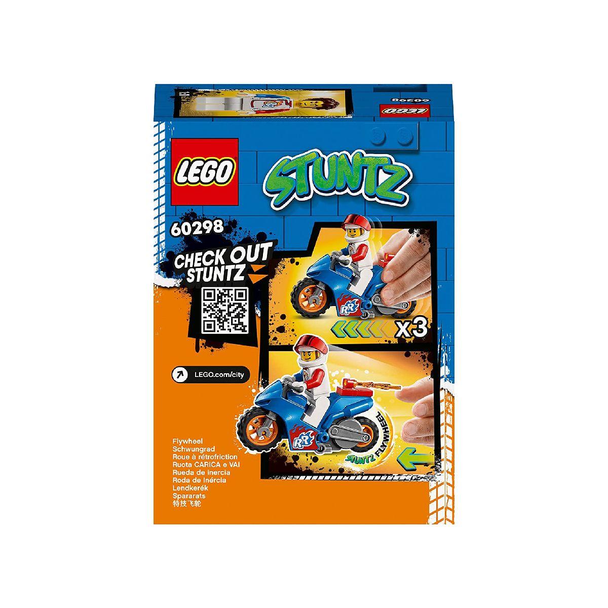 Moto Acrobática Cohete Lego City-7