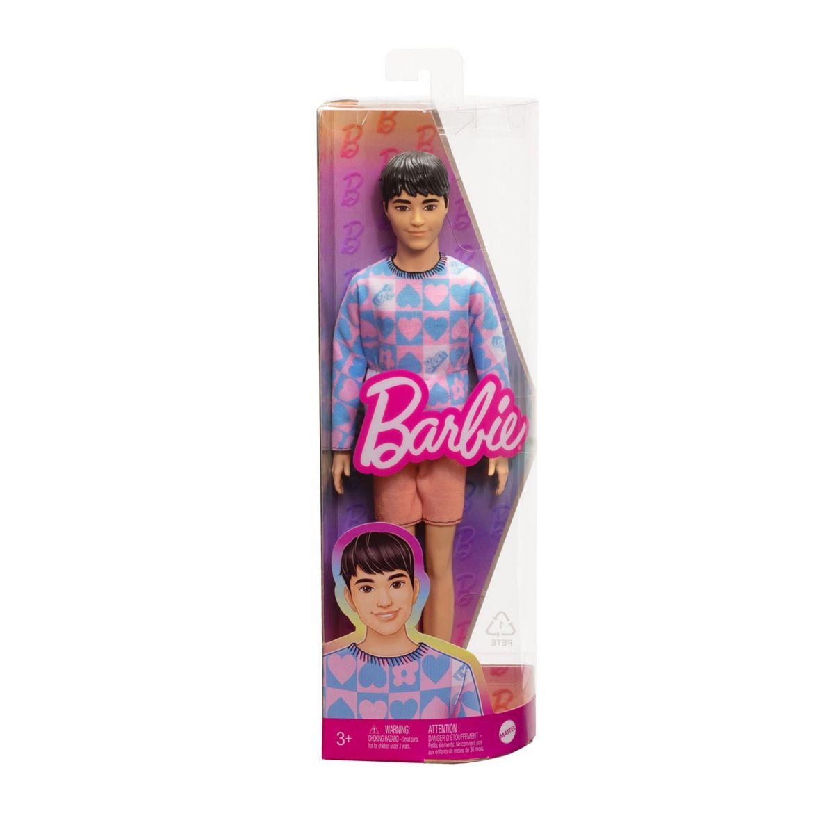 BARBIE FASHIONISTA KEN - KEN POLERA CORAZONES-2