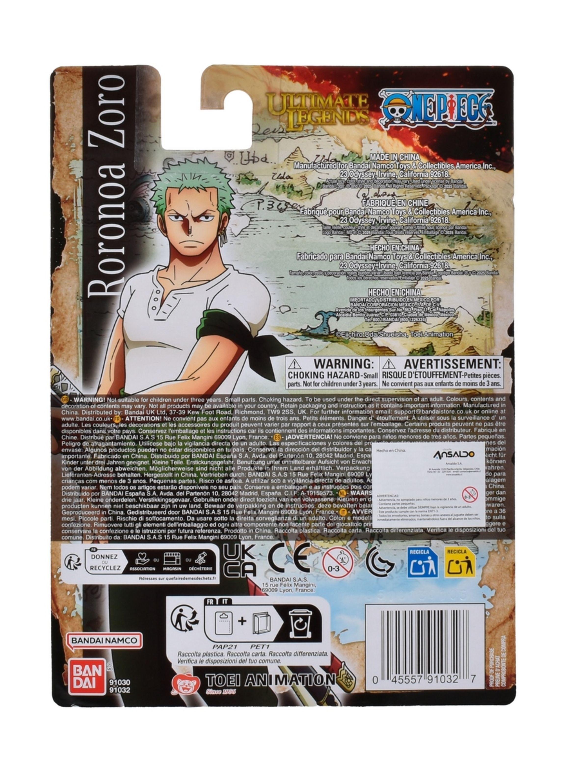 Figura 13 Cm One Piece - Roronoa Zoro-3