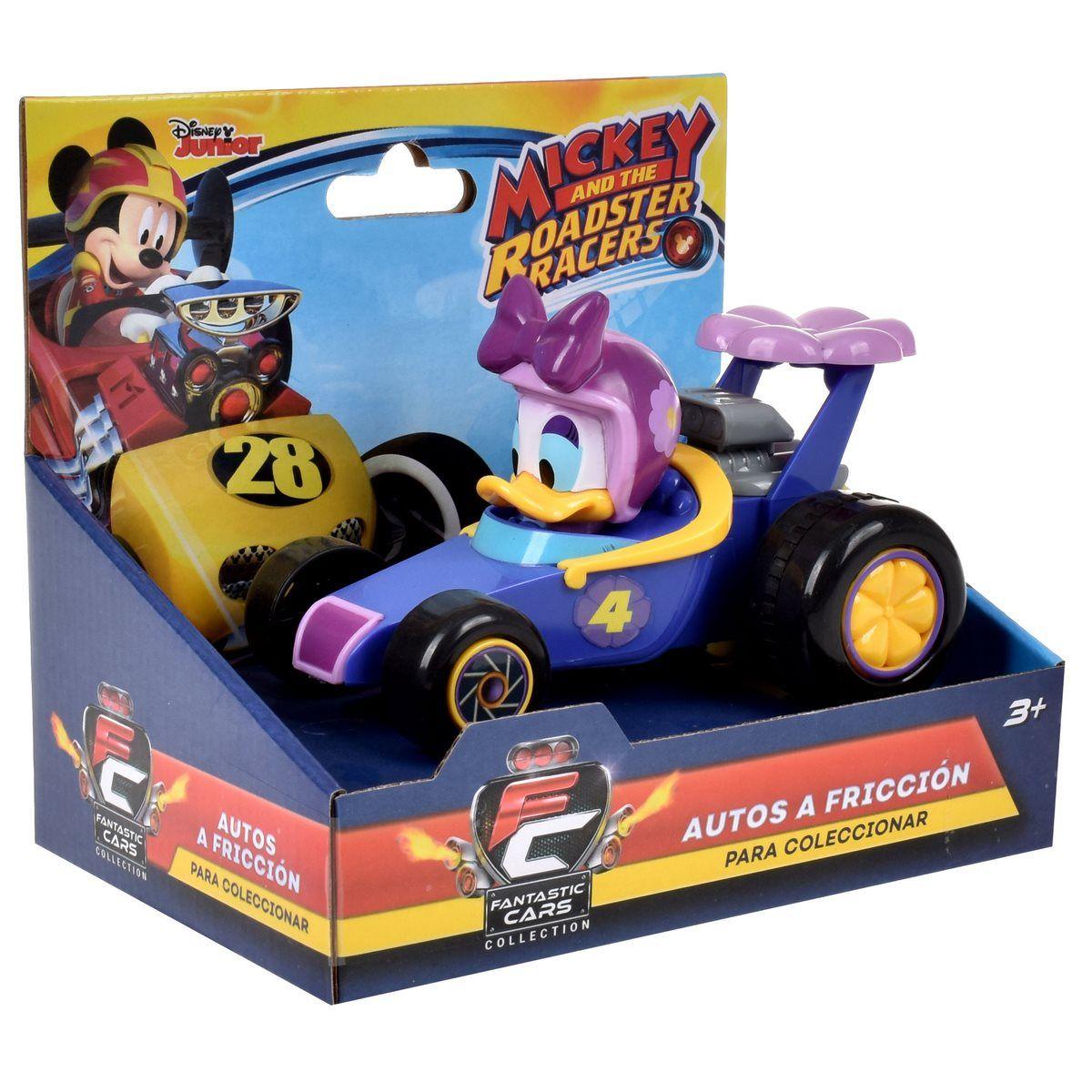VEHICULO A FRICCION 13 CMS - DISNEY -  PATA DAISY-1