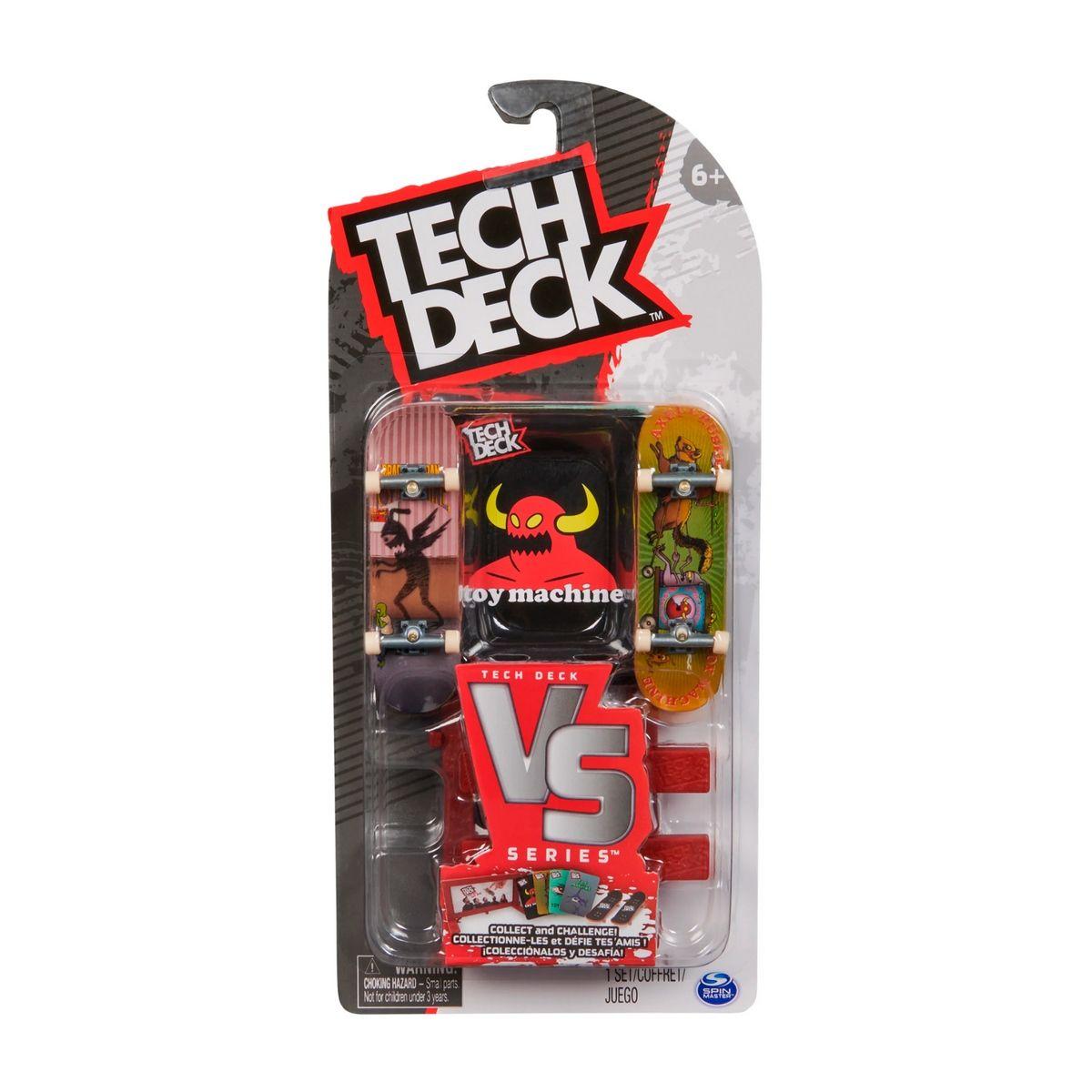 TECH DECK VERSUS 2 SKATES Y ACCESORIOS - TOY MACHINE-2
