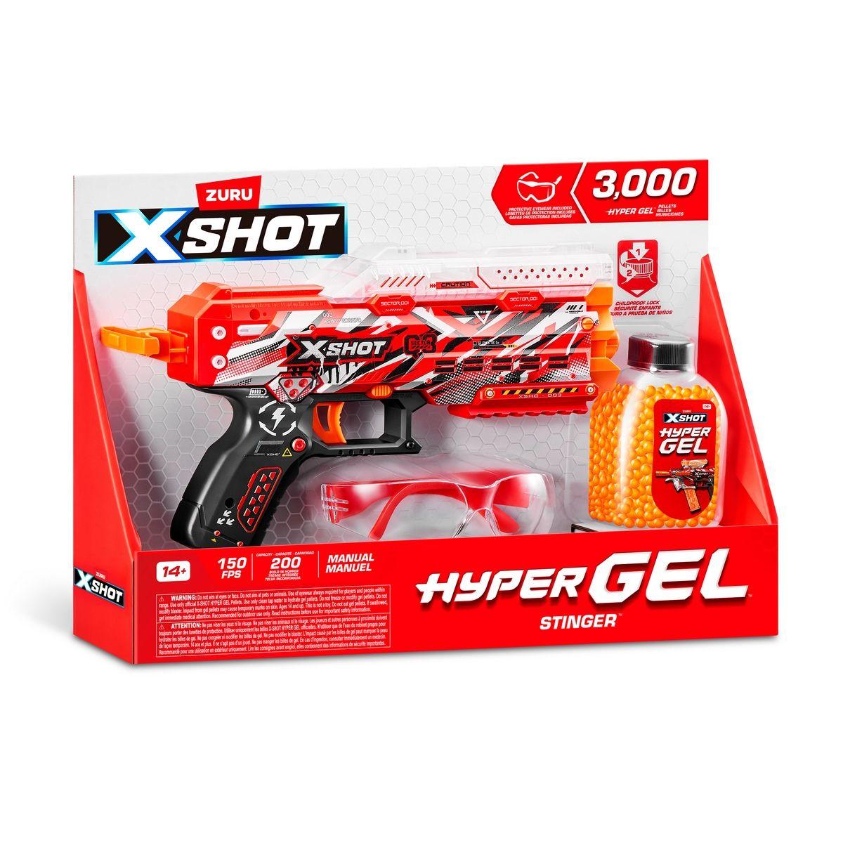 LANZADOR DE BOLITAS DE GEL  PISTOL HYDROGEL CON 3000 BOLITAS-2