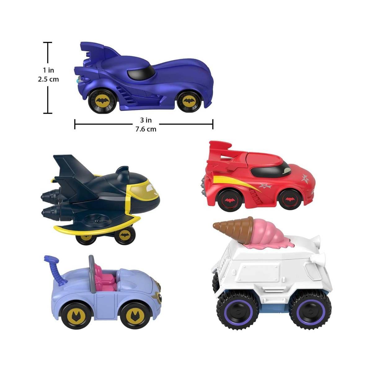 Fisher-Price Paquete De 5 Batmobile-2