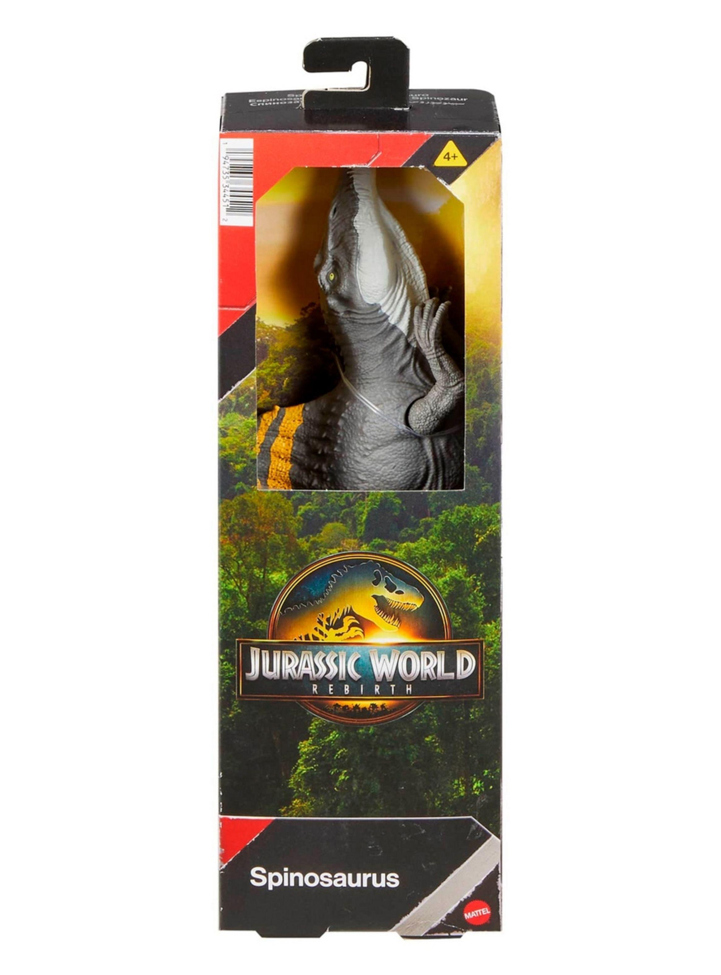 Jurassic world dinosaurio de juguete rebirth de 30 cm - spinosaurus-1