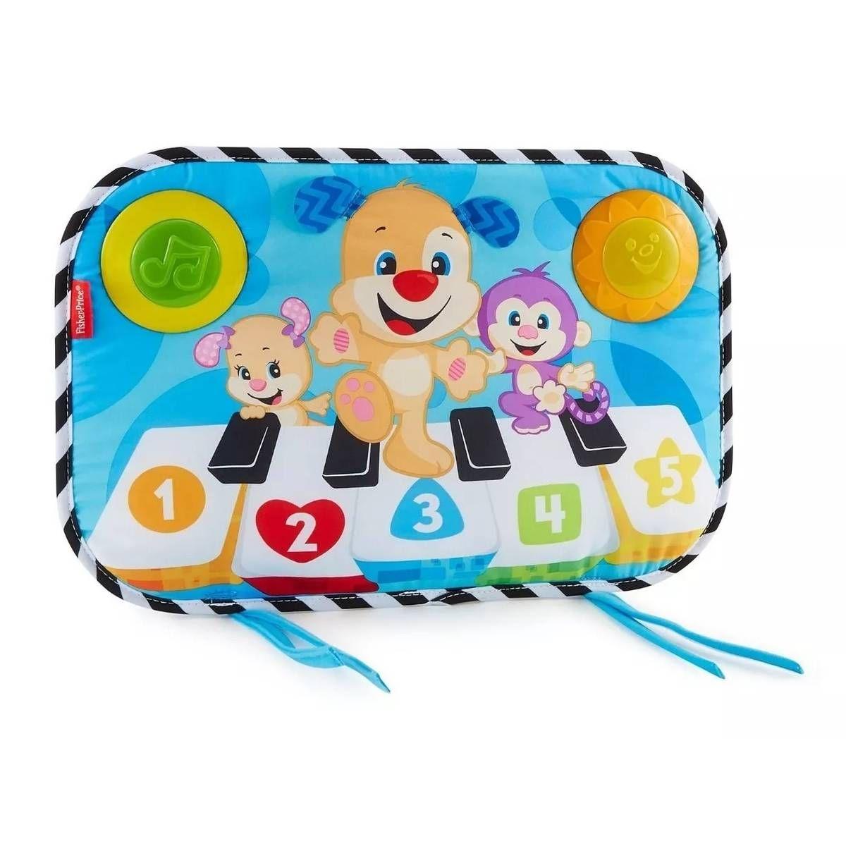 Fisher Price Rie Y Aprende Piano Patadita Musical-1