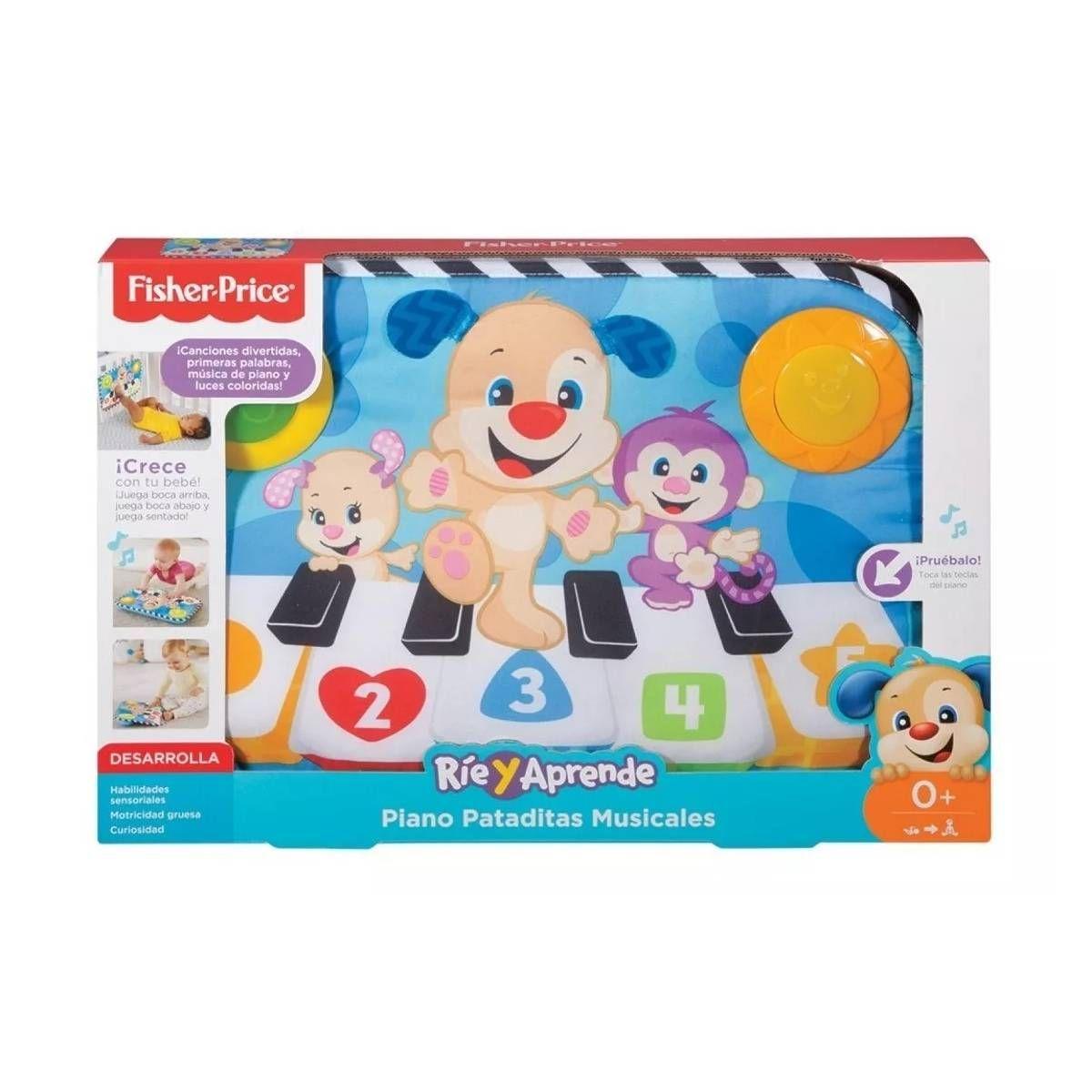 Fisher Price Rie Y Aprende Piano Patadita Musical-2