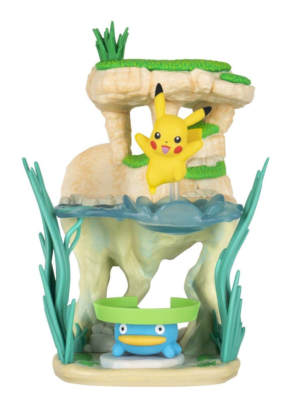 Pokémon Figura Select 15 cm Environment - Lotad + Pikachu-0