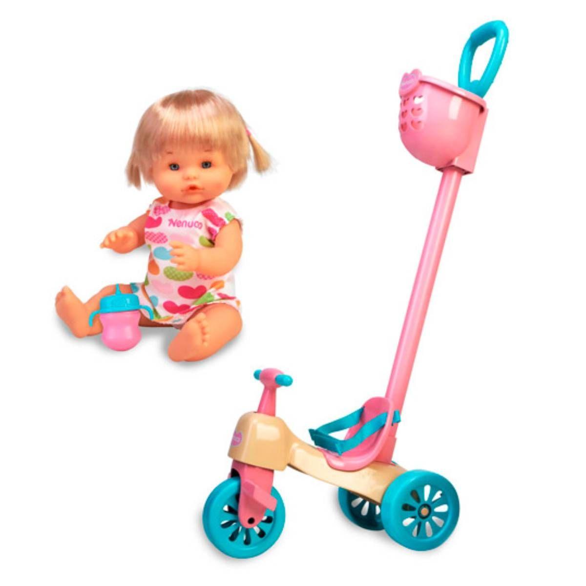 Muñeca Nenuco De 35 Cms Con Triciclo-2