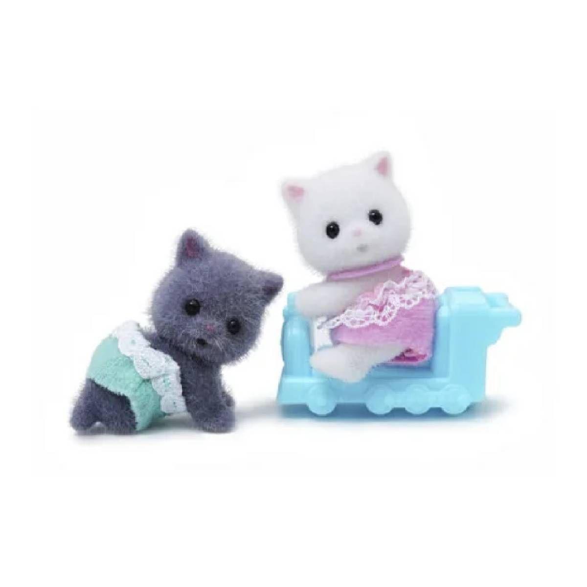 GEMELOS GATO PERSA  SYLVANIAN FAMILIES-2