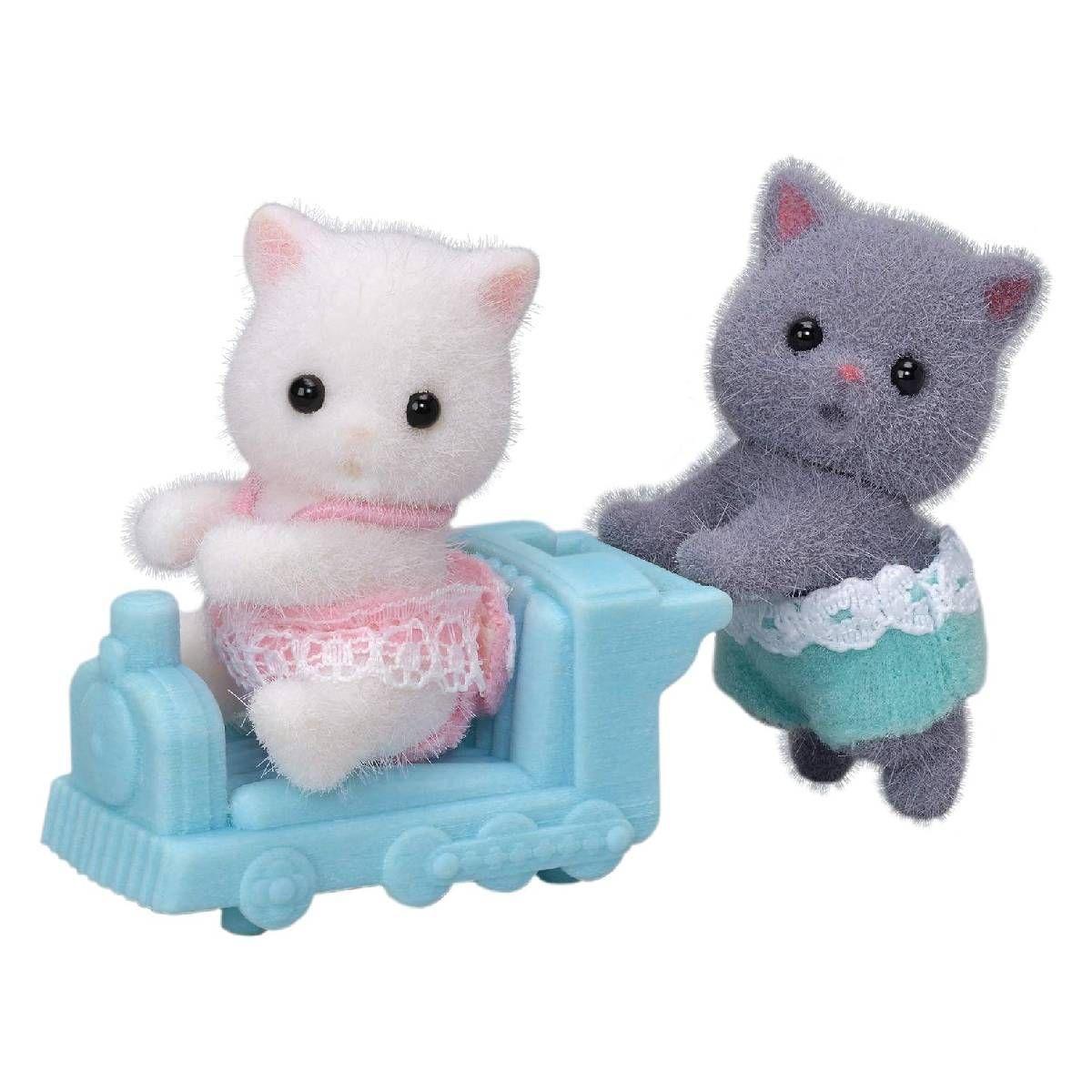 GEMELOS GATO PERSA  SYLVANIAN FAMILIES-3
