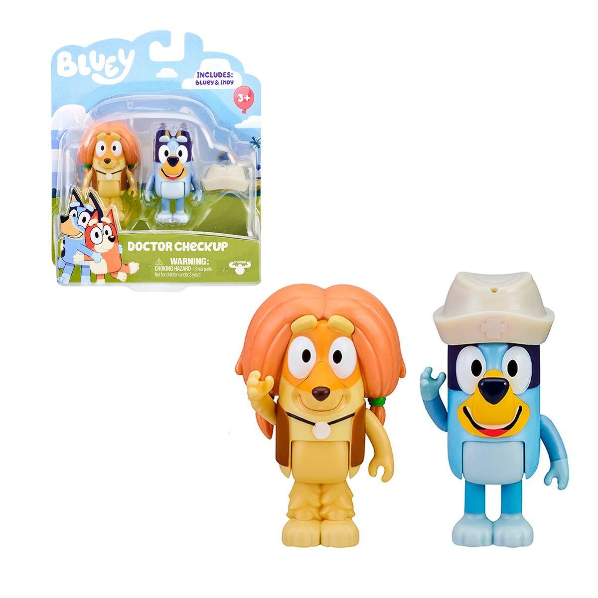 Bluey Set 2 Figuras - Doctor-0