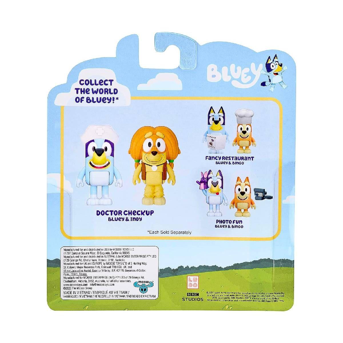Bluey Set 2 Figuras - Doctor-9