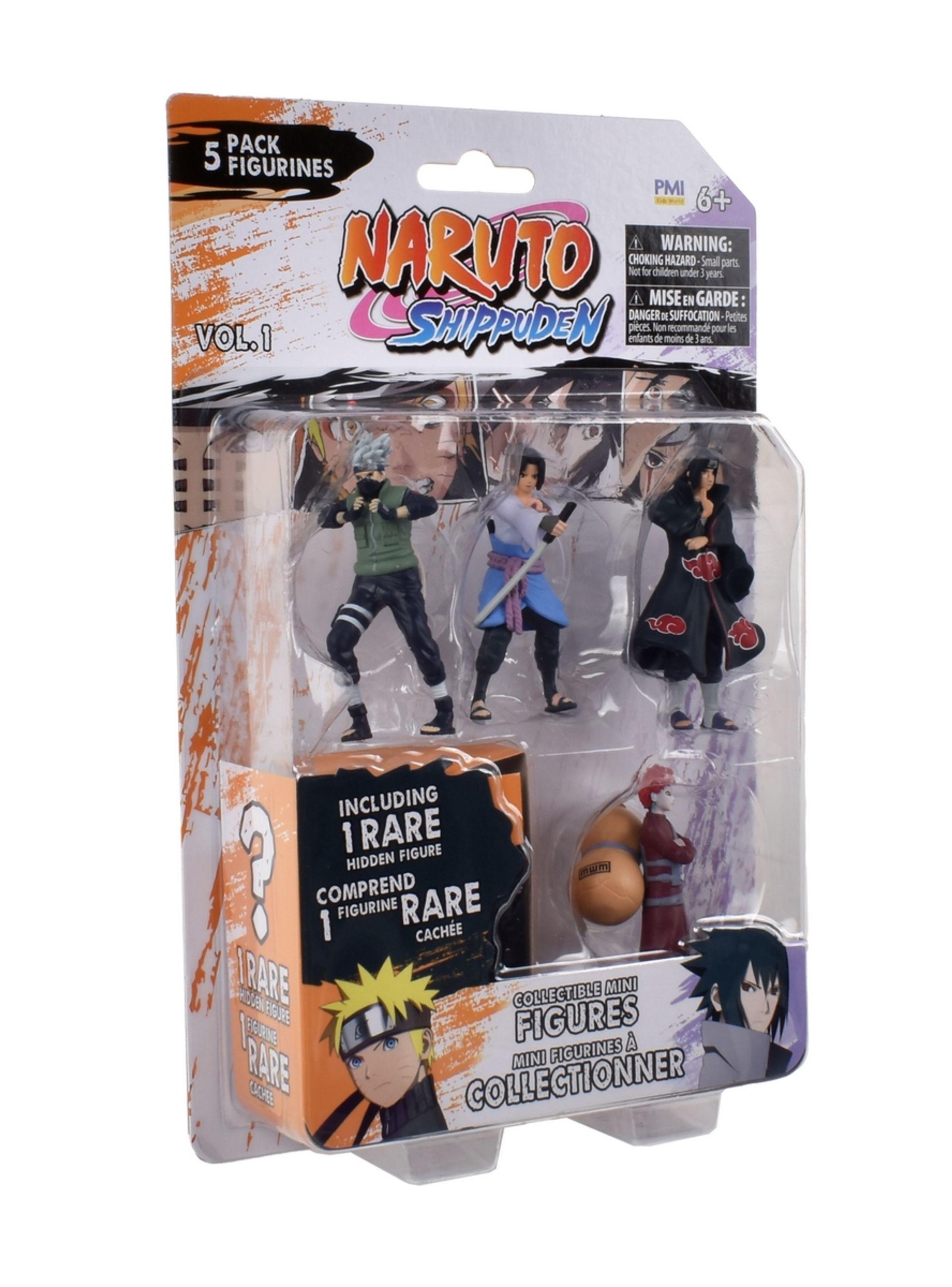 Pack 5 Figuras Coleccionables 7 Cm Naruto - Kakashi-3