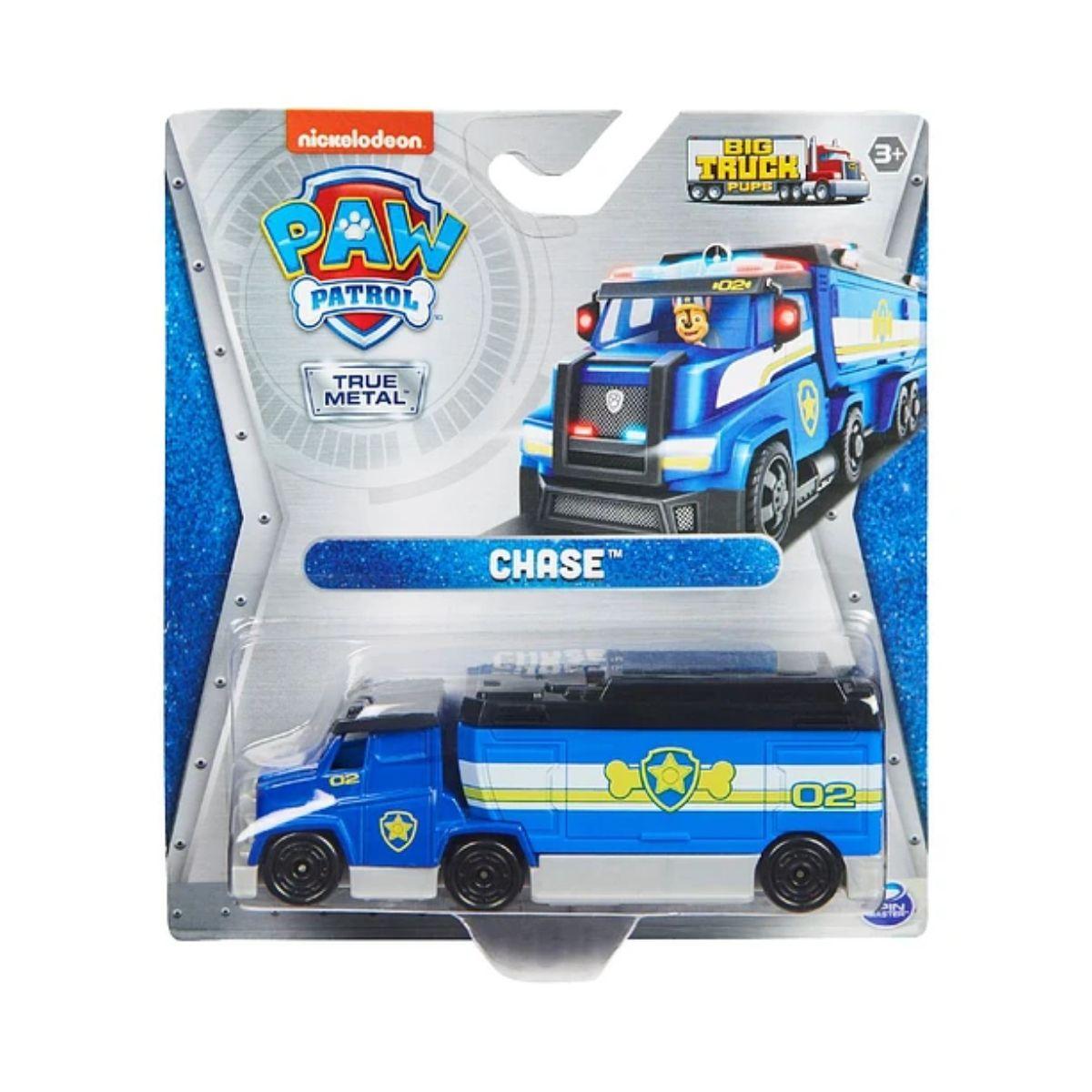 Paw Patrol Big Truck Veh Metalicos - Chase-6