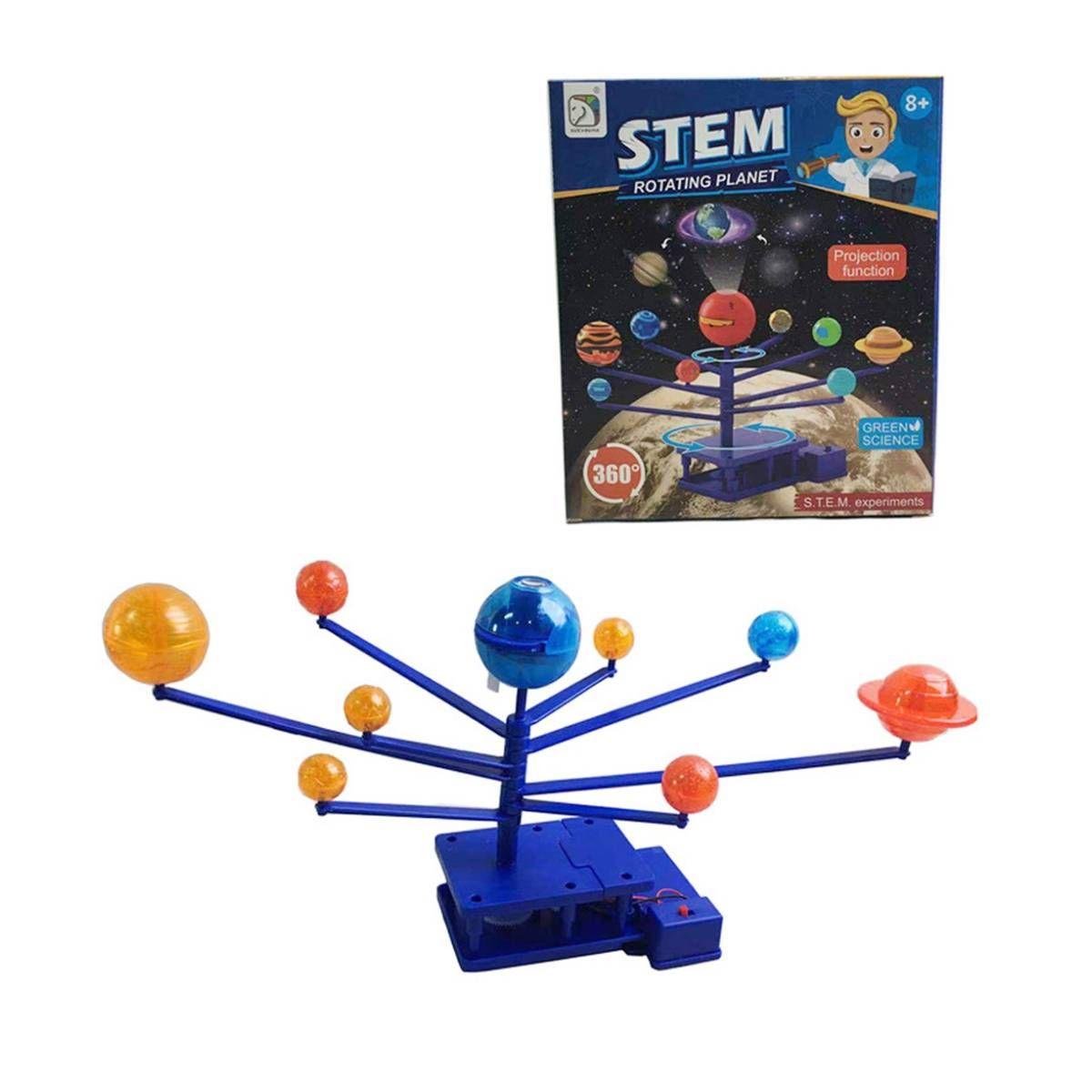 Sistema Solar Armable Con Luz Y Movimiento-0