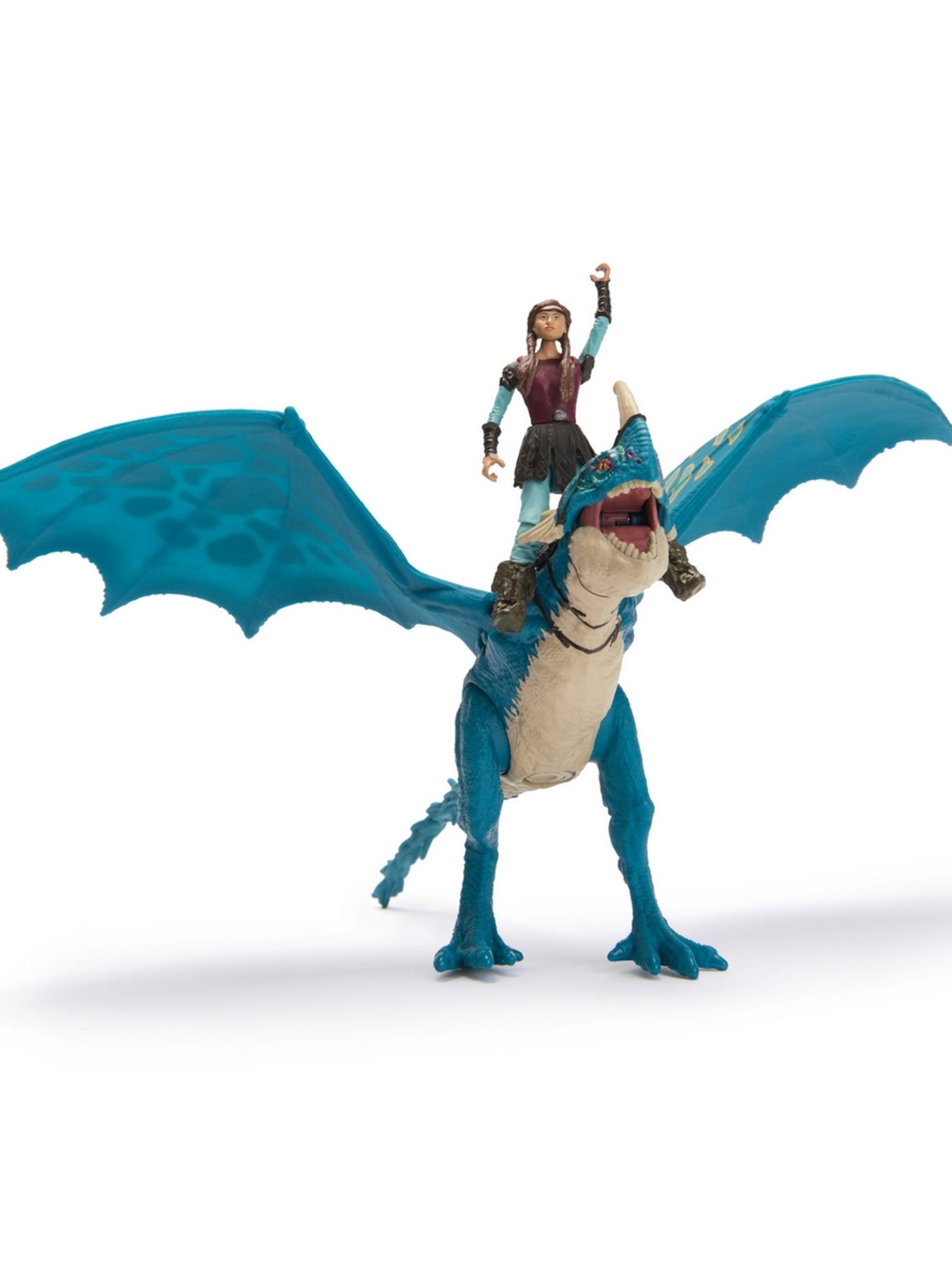 COMO ENTRENAR A TU DRAGÓN CON VIKINGO - DEADLY NADDER+ASTRID-0