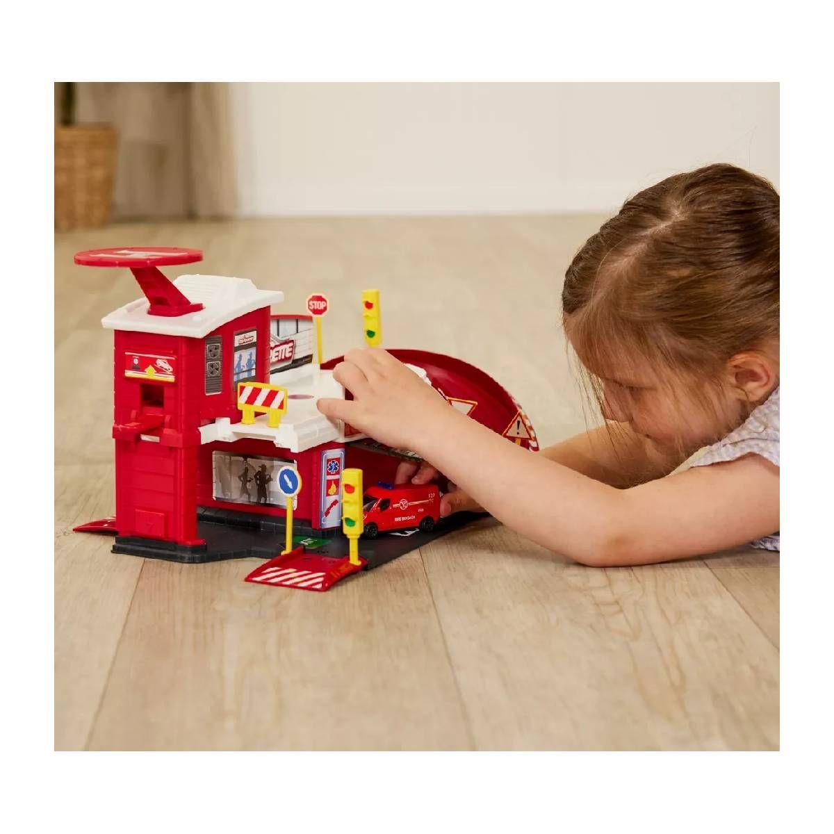 Creatix Estacion De Rescate + 1 Vehiculo Majorette-2