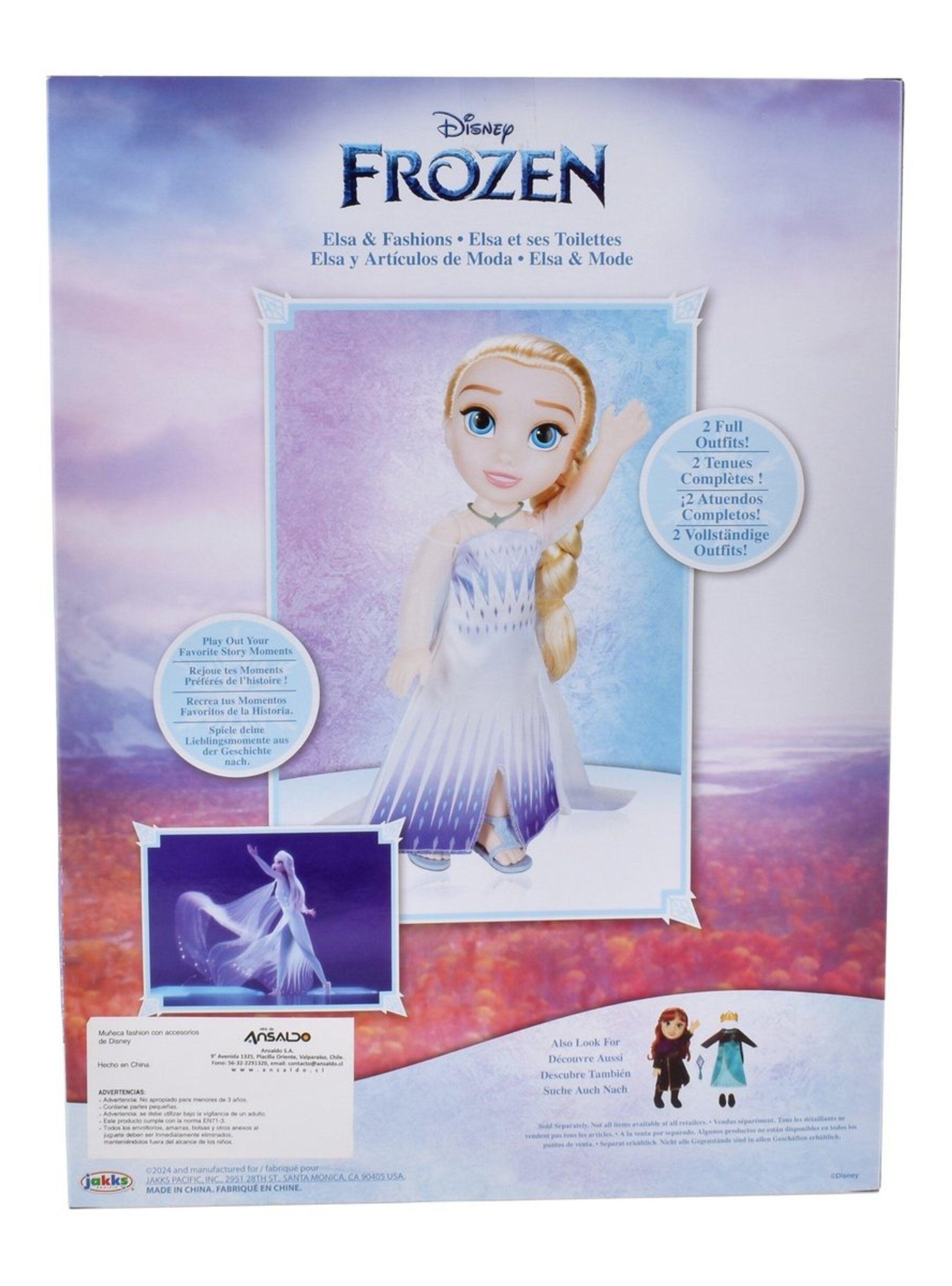 Muñeca Fashion 35 cm Disney con Accesorios - Elsa-3