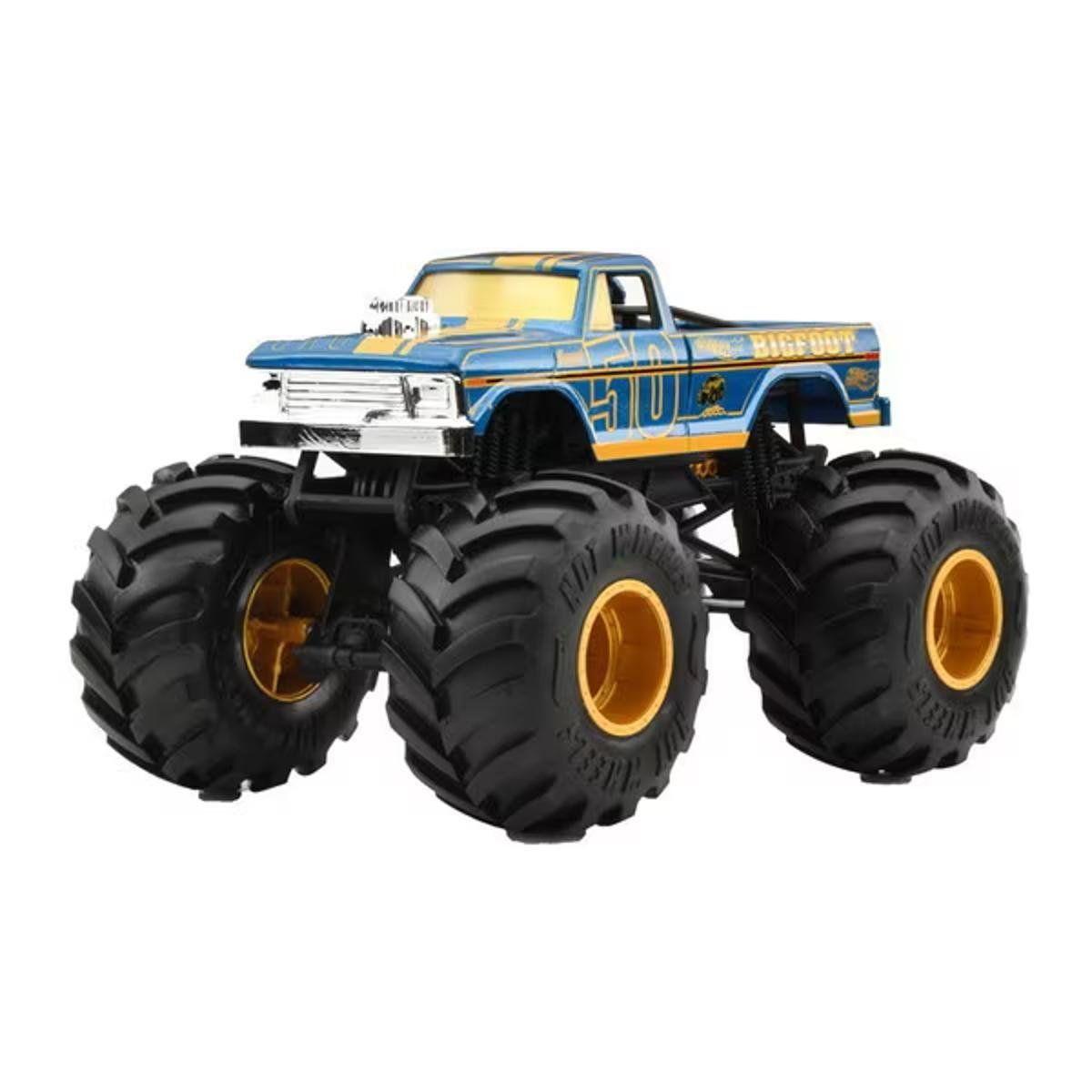 HOT WHEELS MONSTER TRUCKS ESCALA 1:24 - BIGFOOT-0
