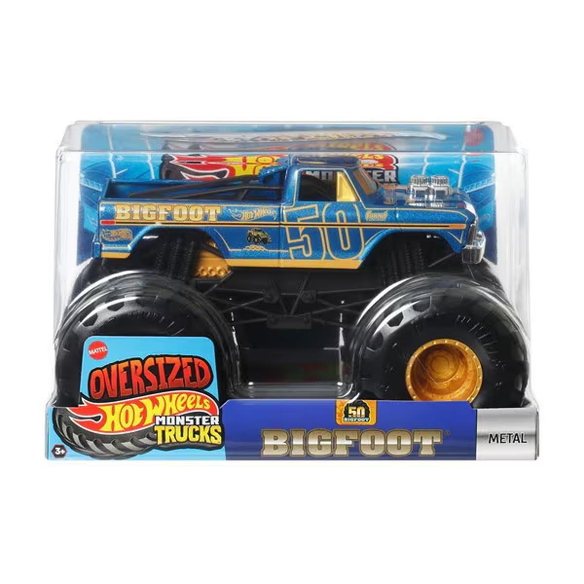HOT WHEELS MONSTER TRUCKS ESCALA 1:24 - BIGFOOT-1
