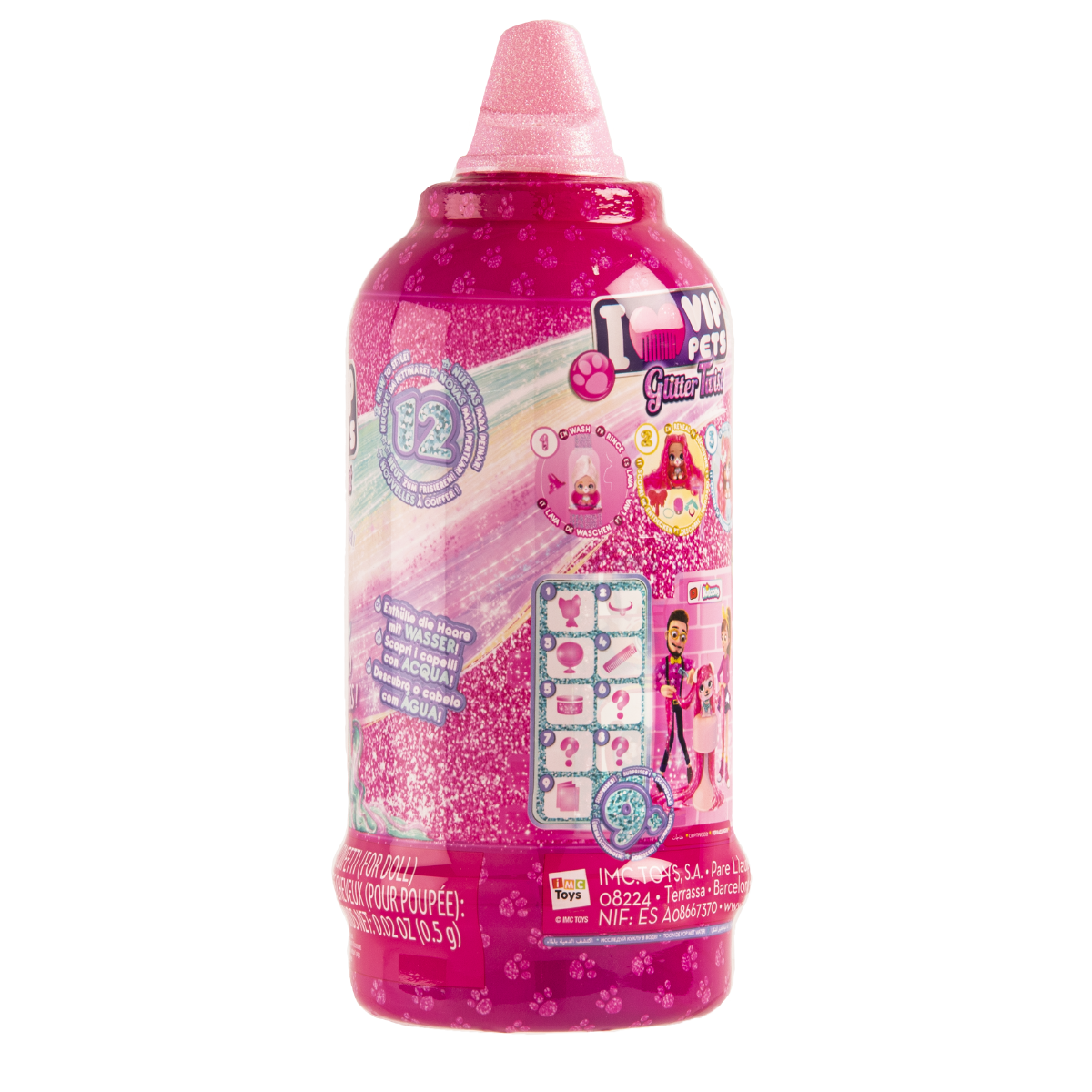 Vip Pets  Glitter Twist - Rosada-8