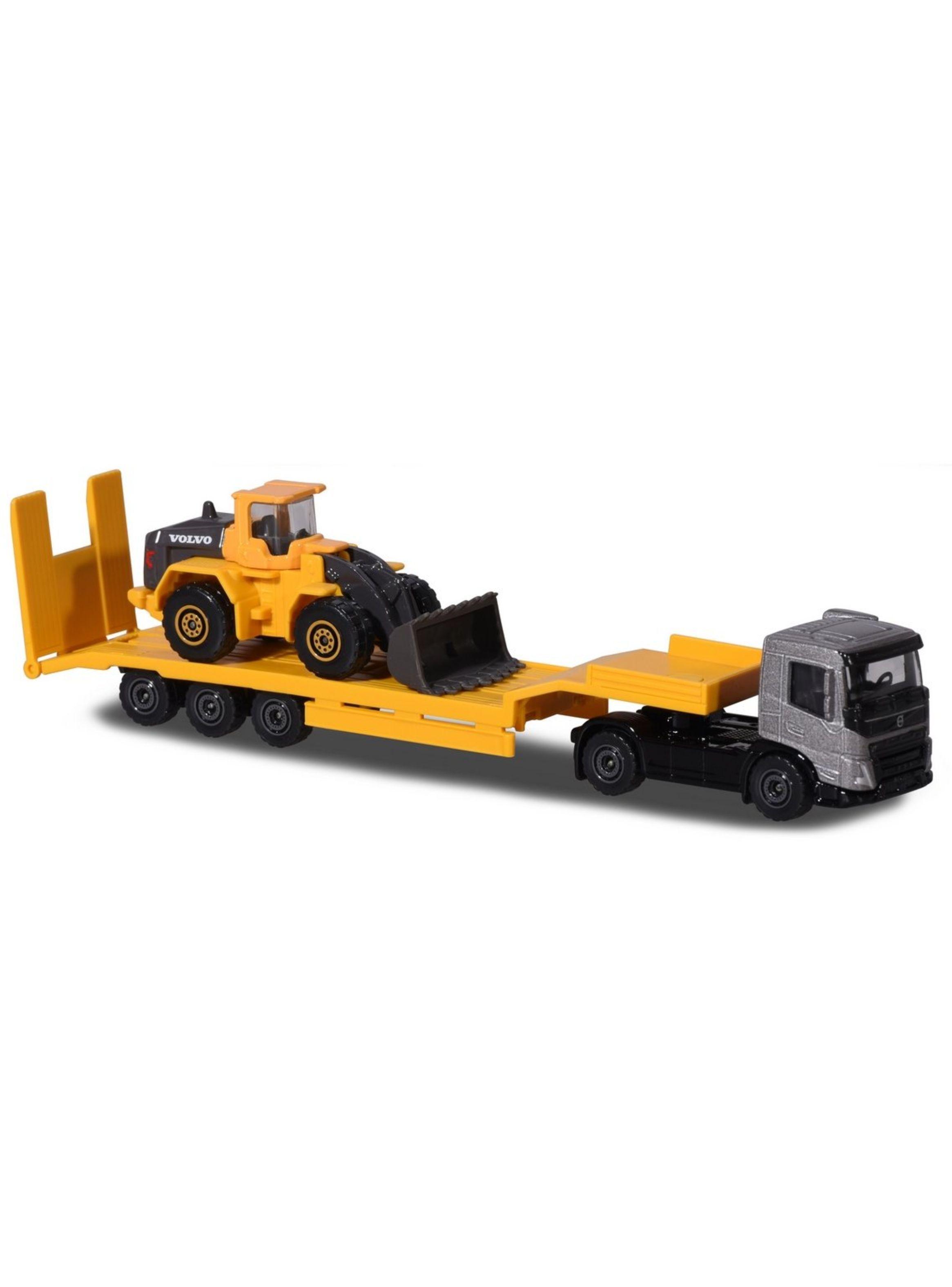 Vehículo de construcción MAJORETTE Volvo FMX con tráiler-1