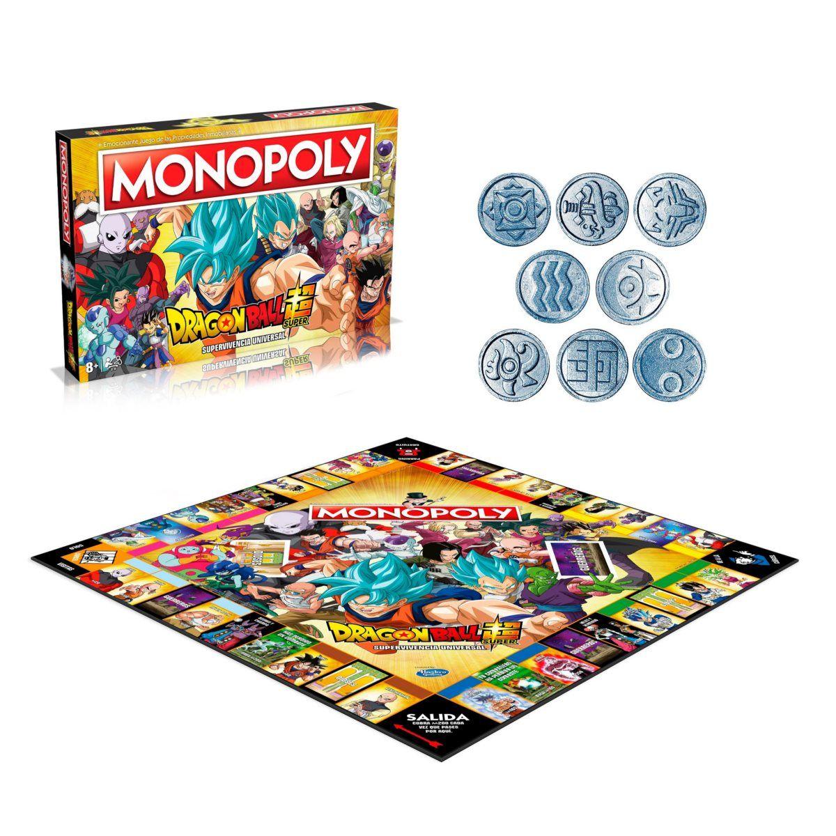 Juego Monopoly Dragon Ball Z Super-0