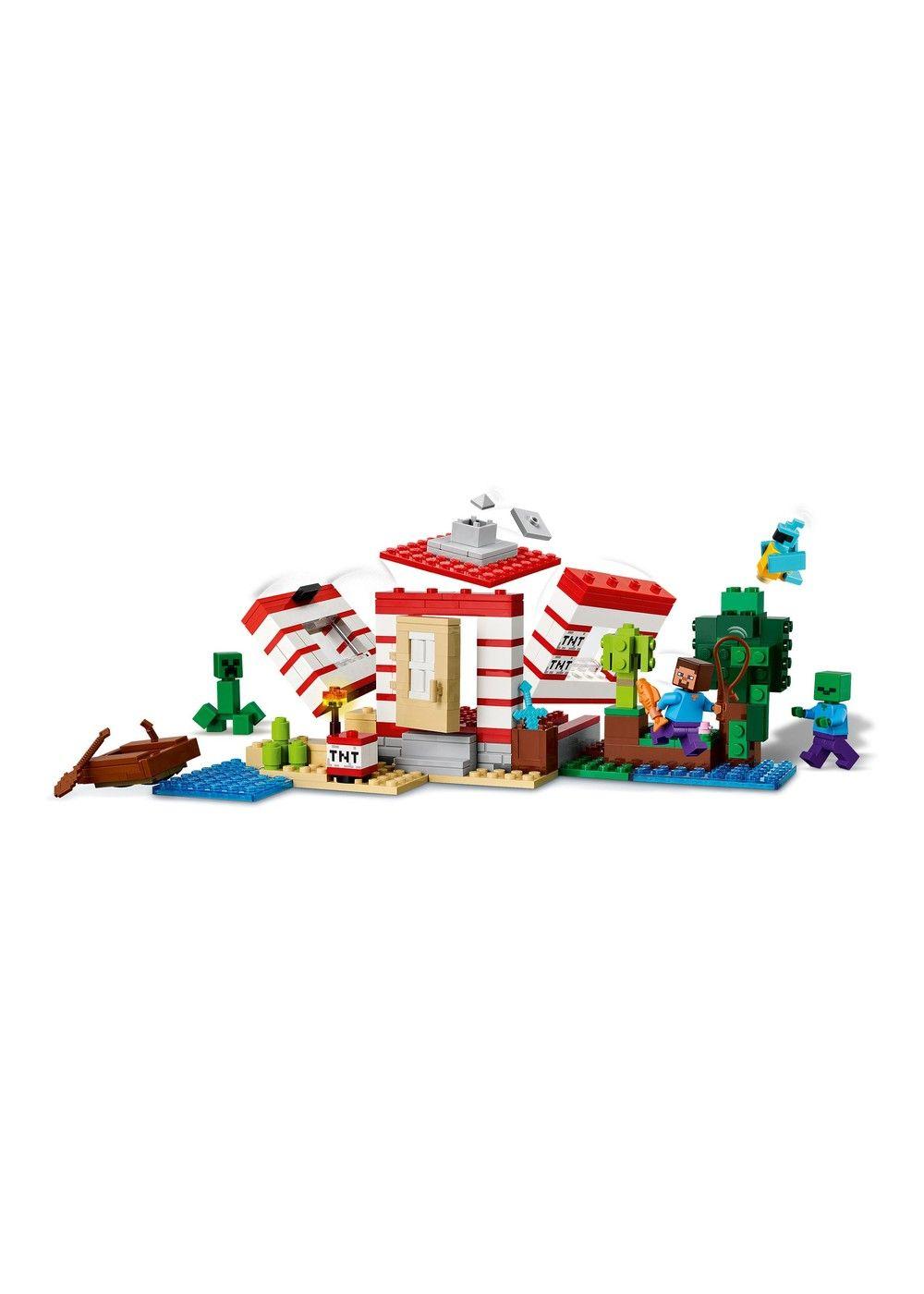 La Casa Dinamita De La Jungla Lego Minecraft-2