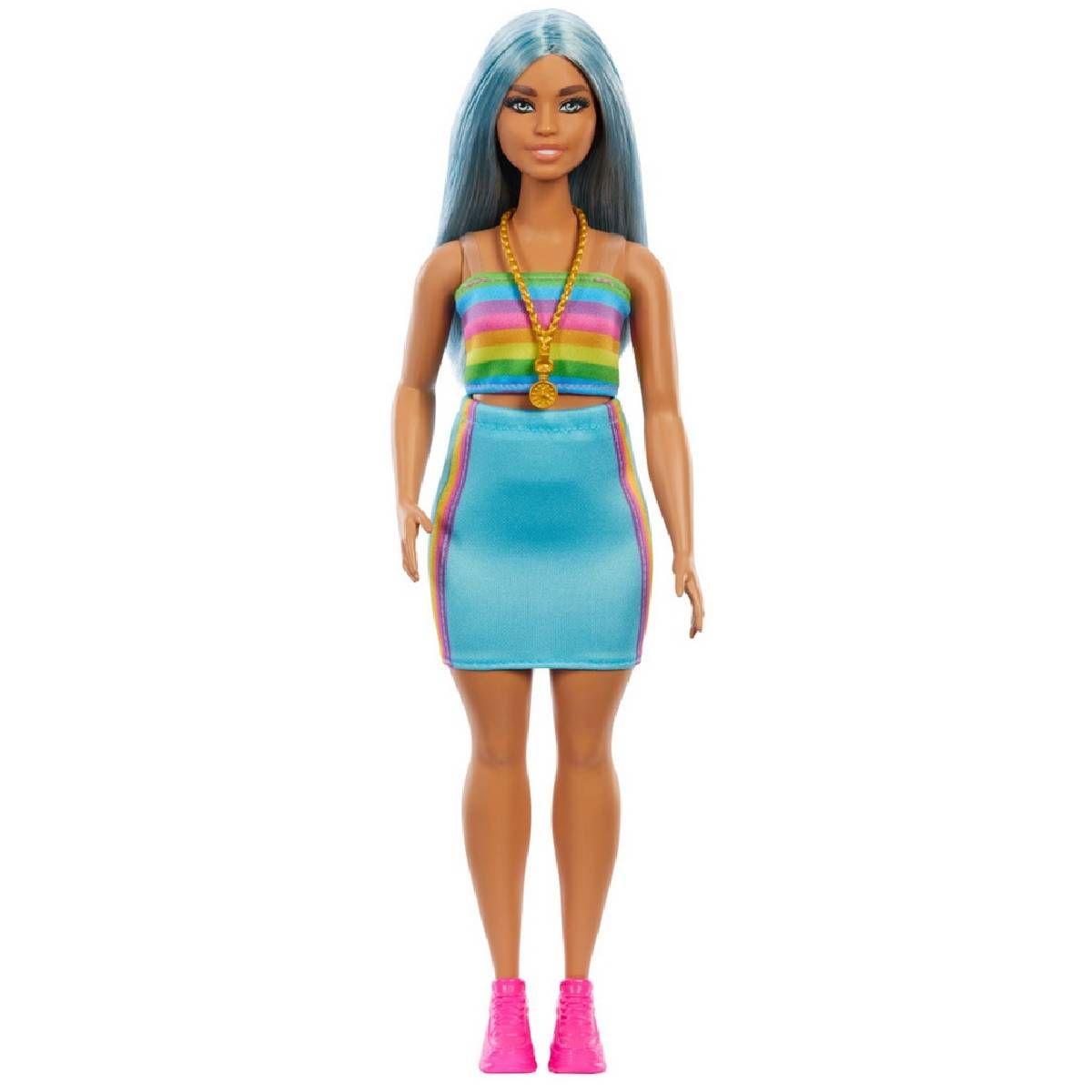 BARBIE FASHIONISTAS - TOP ARCOIRIS-0