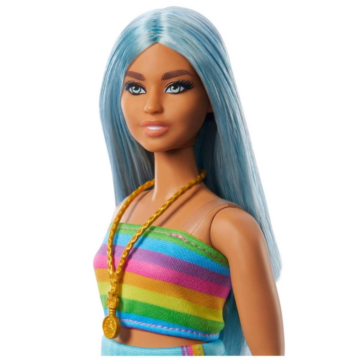 BARBIE FASHIONISTAS - TOP ARCOIRIS-1