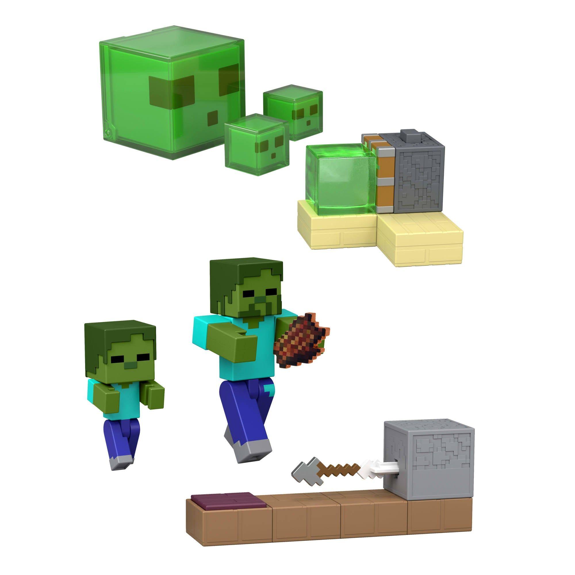 MINECRAFT 3.25 PULADAS CON MECANISMO DE ACTIVACIÓN DE PIEDRA ROJA - TRAMPA DE FLECHA ZOMBI-6