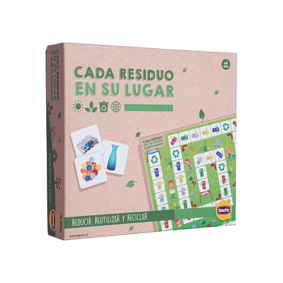 Juego Cada Residuo En Su Lugar Dactic-1