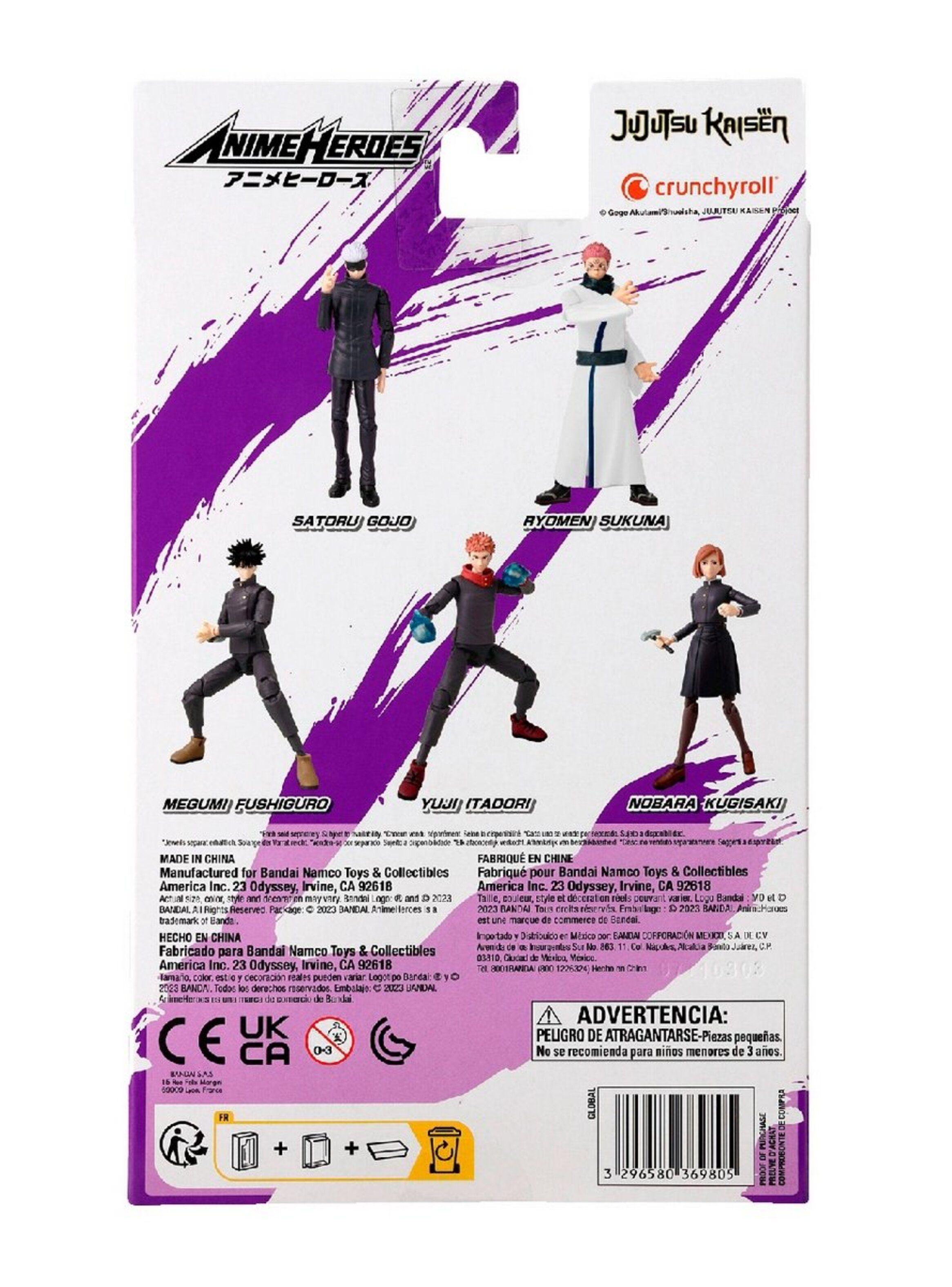 Figura 17 cm heroes jujutsu kaisen de bandai - ryomen sukuna-3