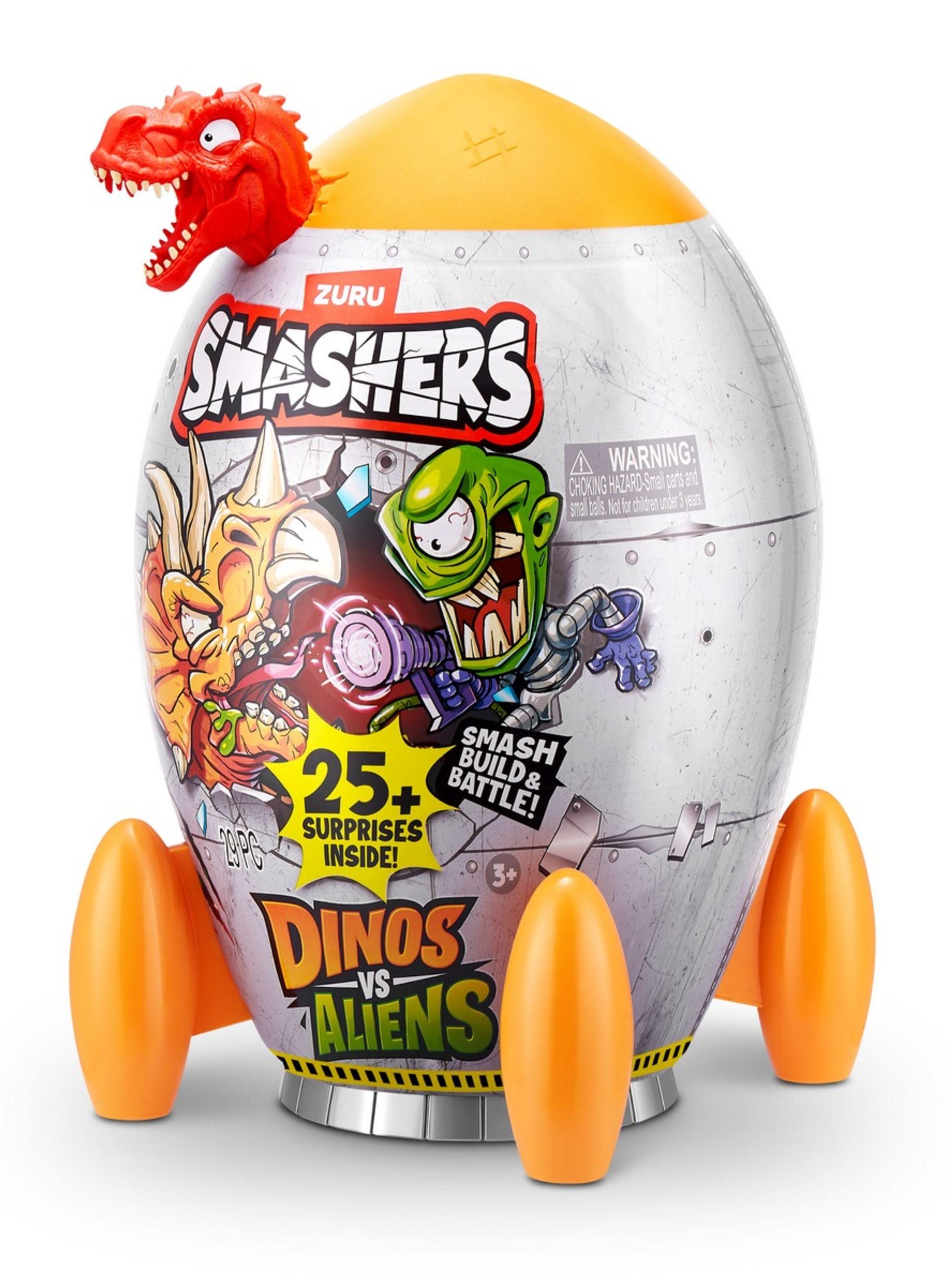 Huevo Smashers Dinosaurios V/S Aliens De Zuru-3