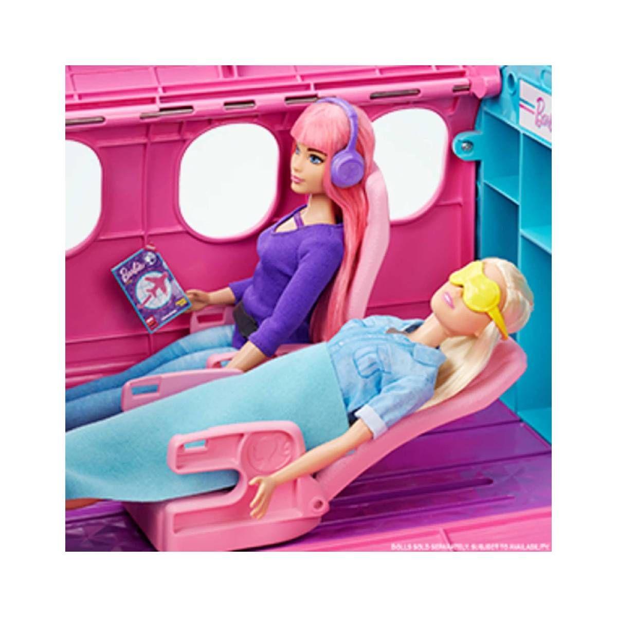 Barbie Explora Y Descubre Jet De Aventuras Con Muñeca-9