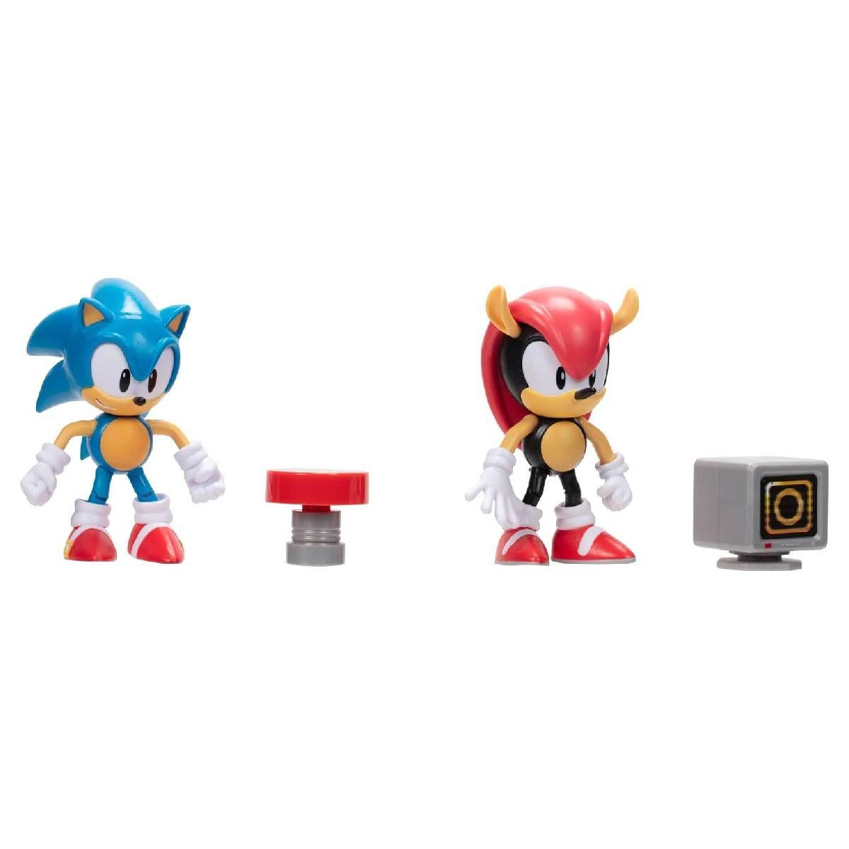 Pack 2 Figuras De 10 Cms - Sonic & Classic Mighty-5